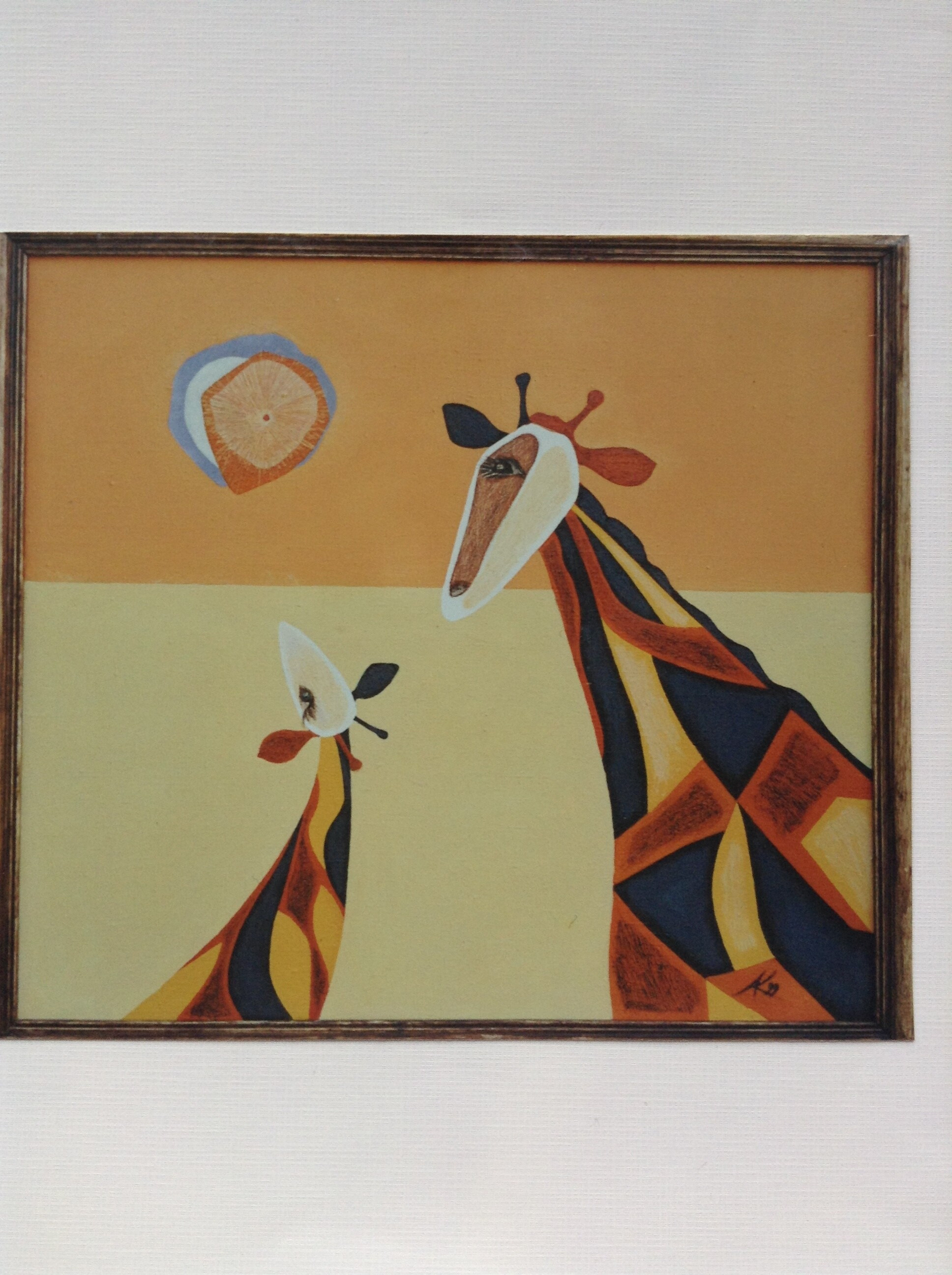 «Трое» холст, масло 95х95 см  1999 г