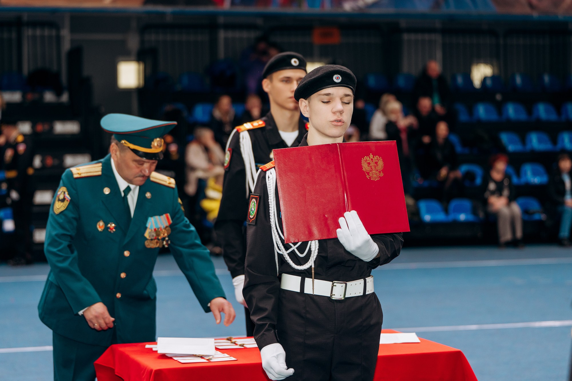 Принятие присяги кадетами. Свадебный и репортажный фотограф в Ярославле Евгений Сальников