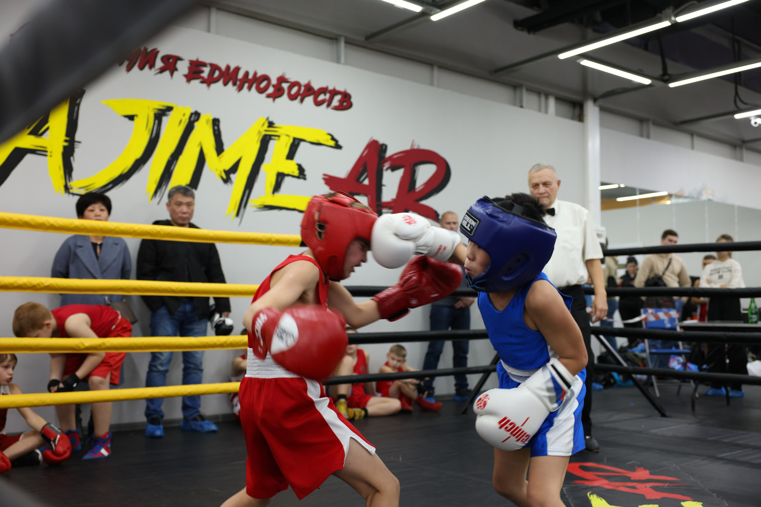 Открытый ринг «кубок ООО «ТЭК НеваСпецТяж». Фотограф Александр Заломаев