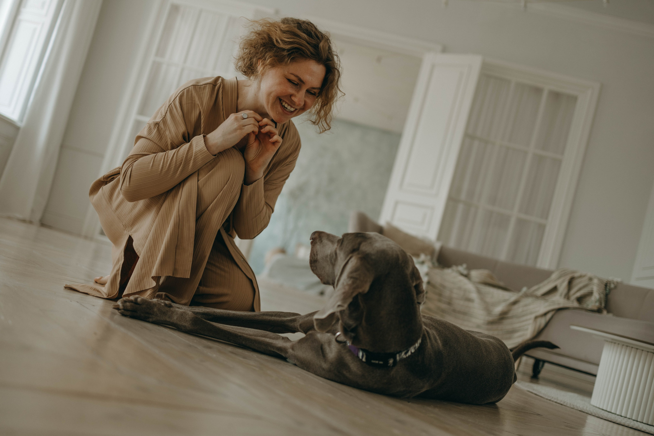 Фотосессия в студии с собакой. Фотограф-анималист в Екатеринбурге | Кристина