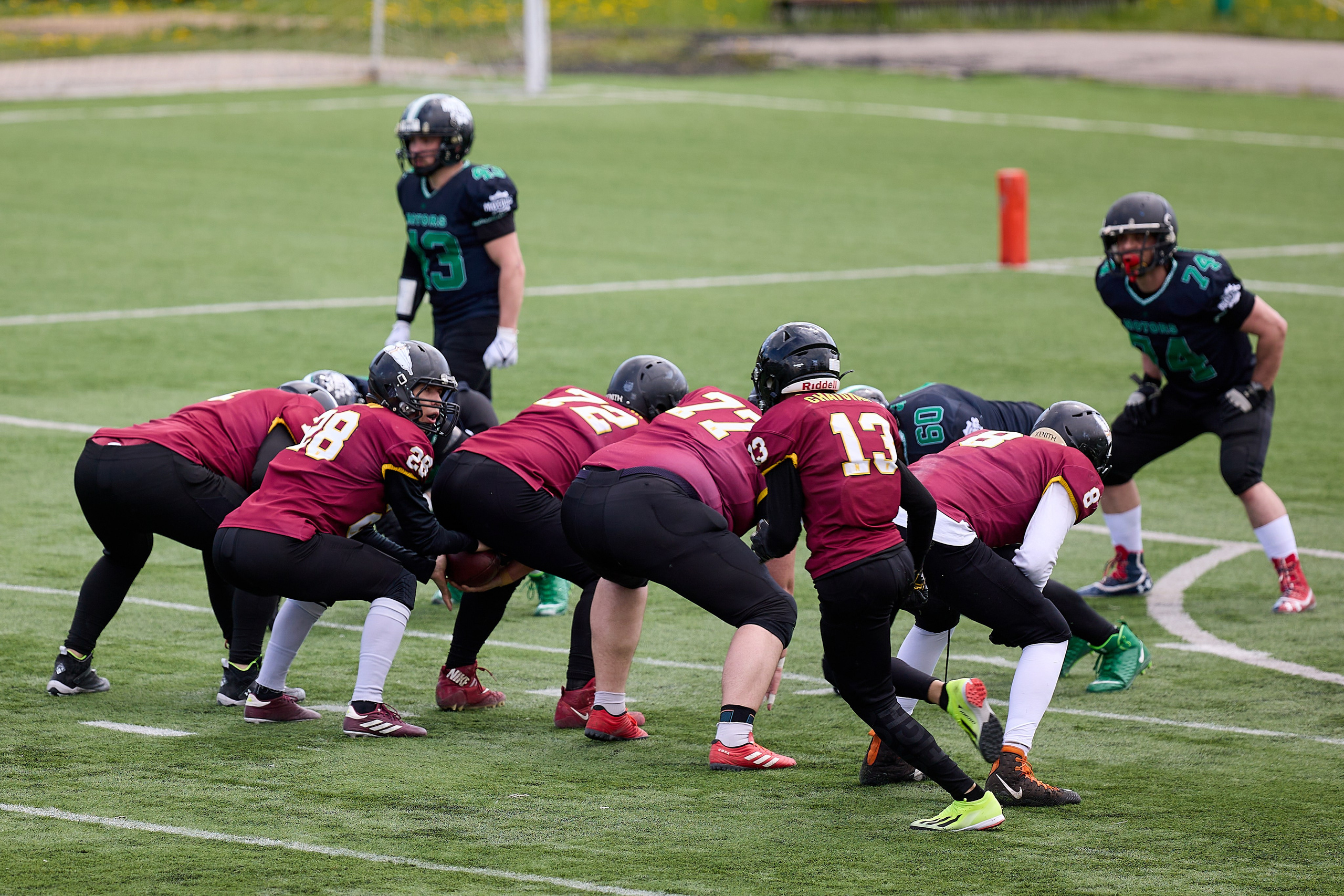 Американский футбол. Апачи — Бульдоги. Светлана Родионова — фотограф спортивный и не только
