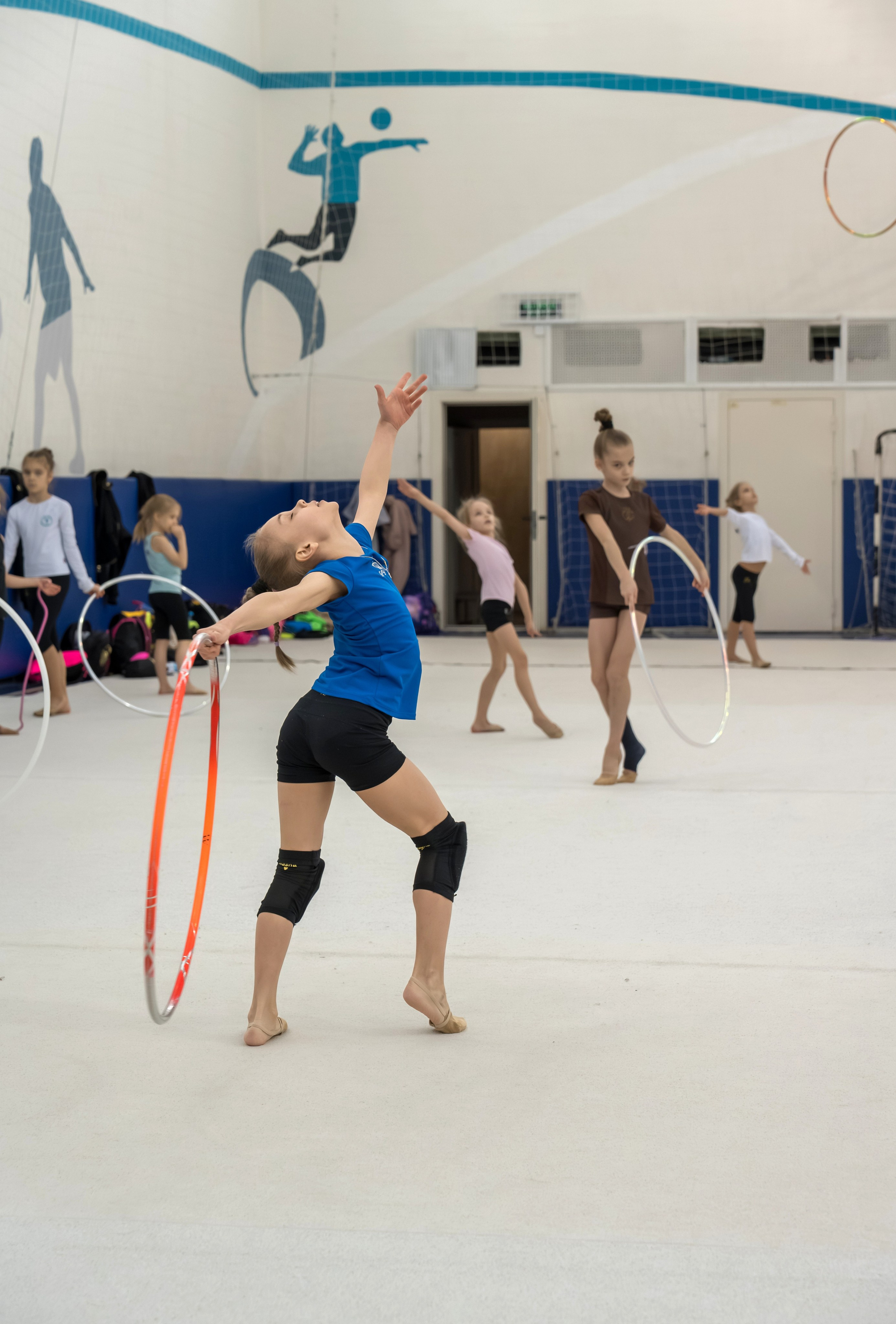 Тренировочный процесс. Художественная гимнастика. Фотограф в Москве