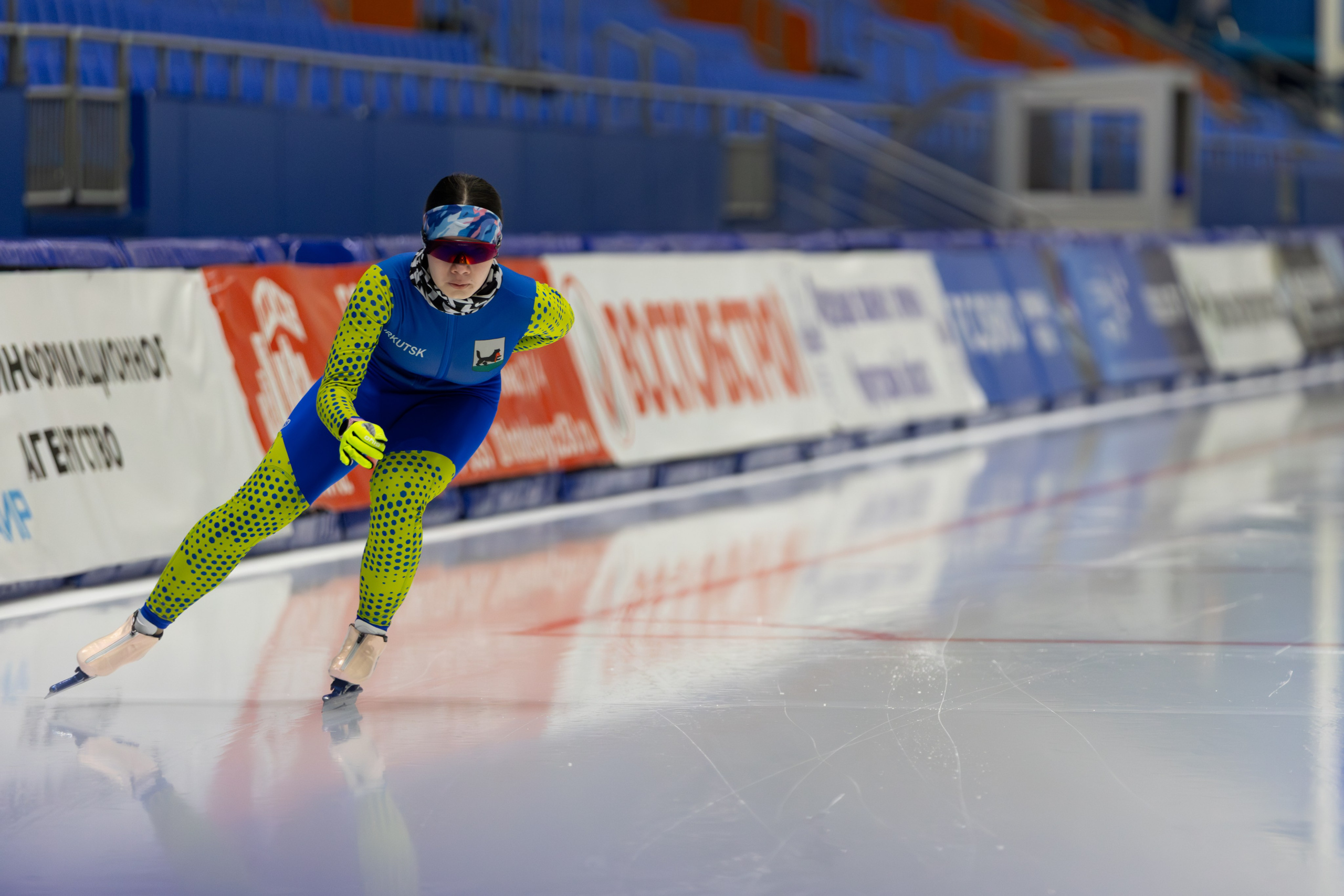 Тренировки. Конькобежный спорт. Иркутск, 2026. Спортивная съемка Мария Царфати