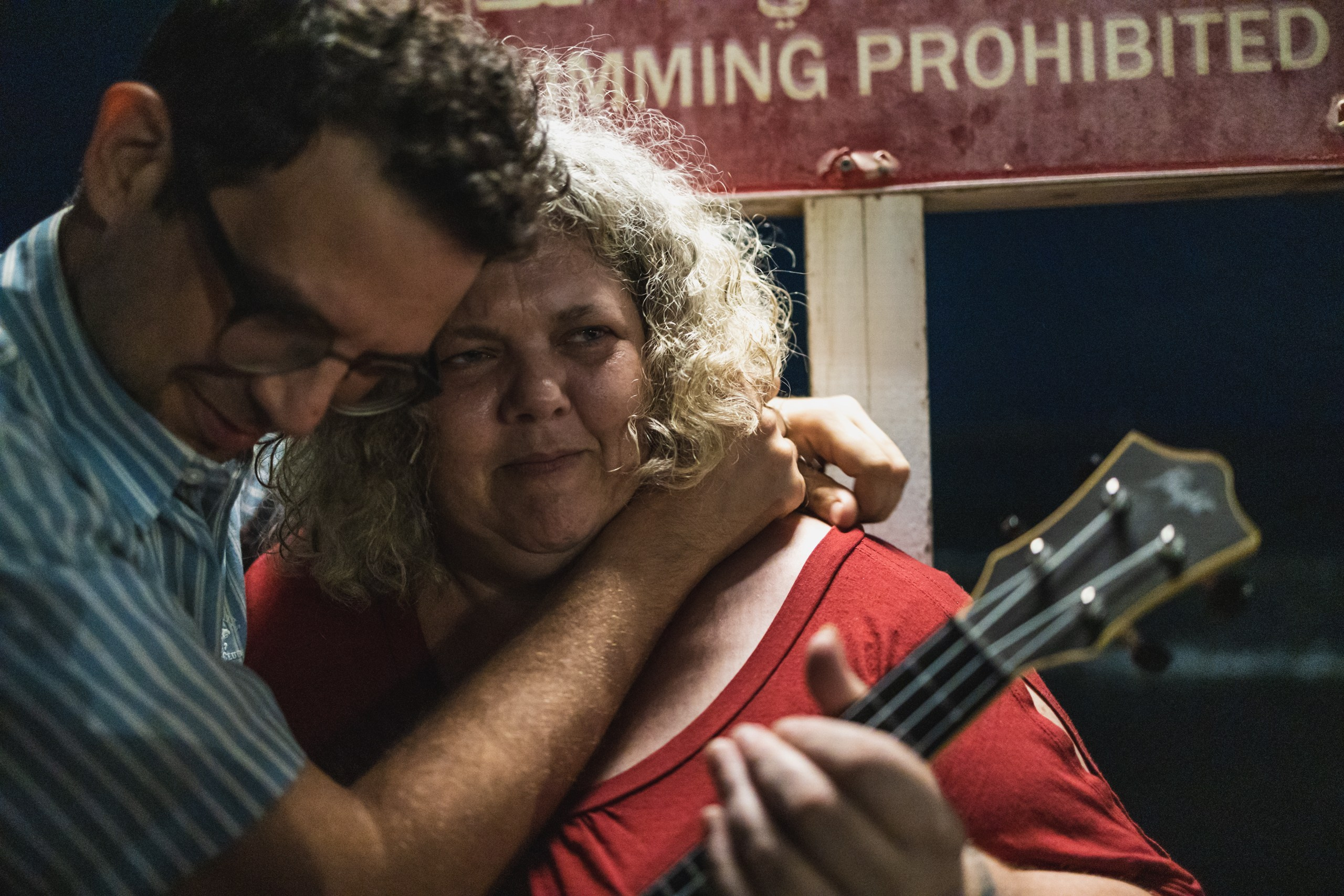 “Buddy” backstage