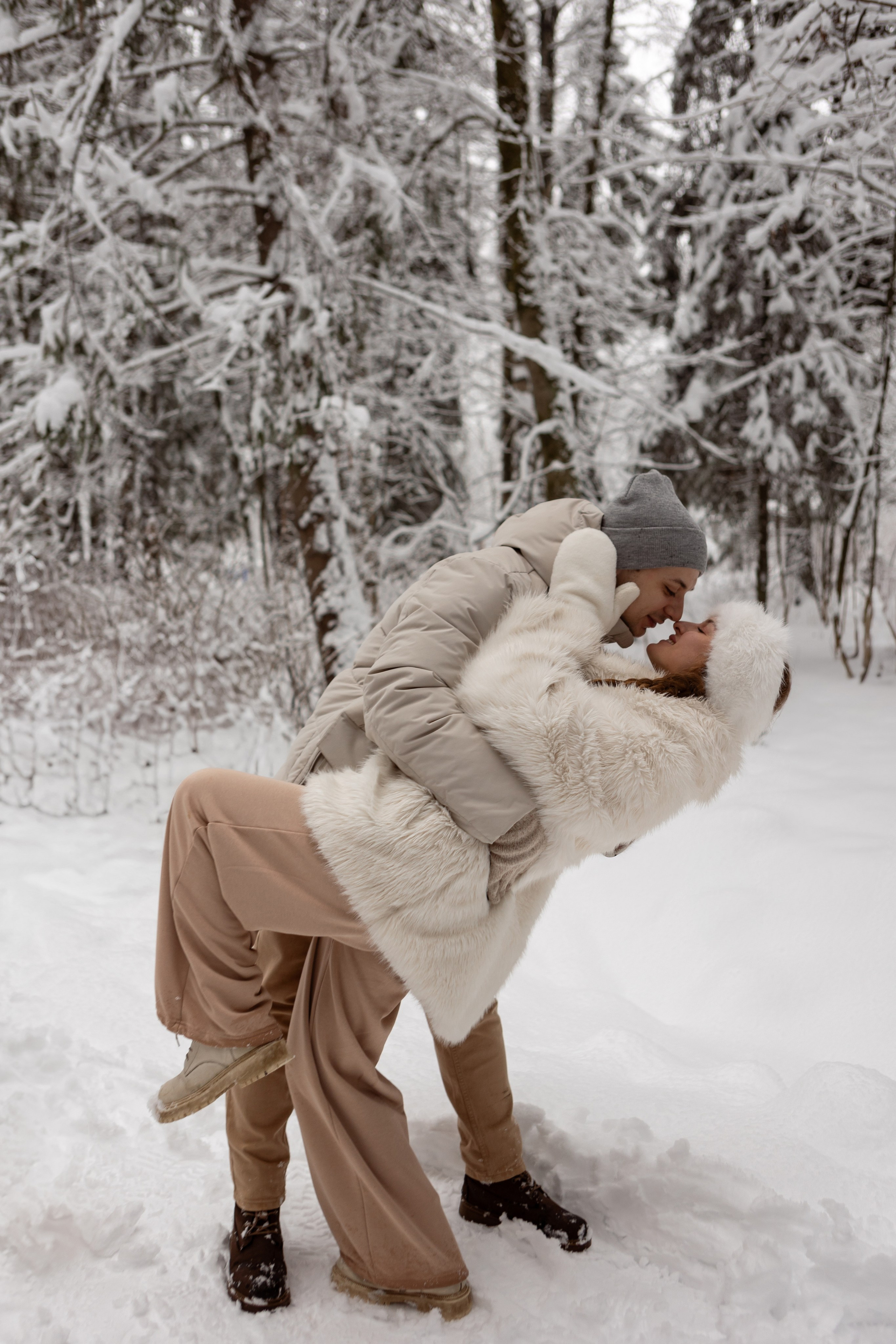 Новогодняя фотосессия с собачками в шуваловском парке. Свадебный фотограф в СПБ | Санкт-Петербурге Анастасия Рахимгулова