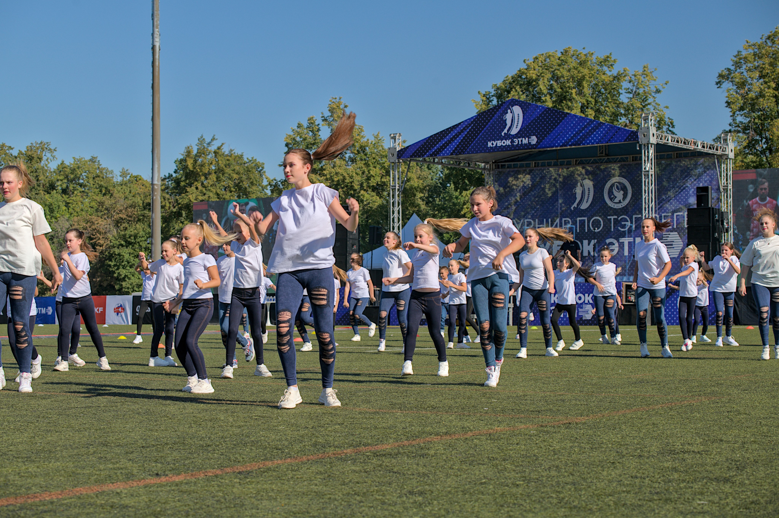 Танцевальная студия «Шансик». На турнире по регби. Фото детских спортивных мероприятий и всякое интересное через объектив