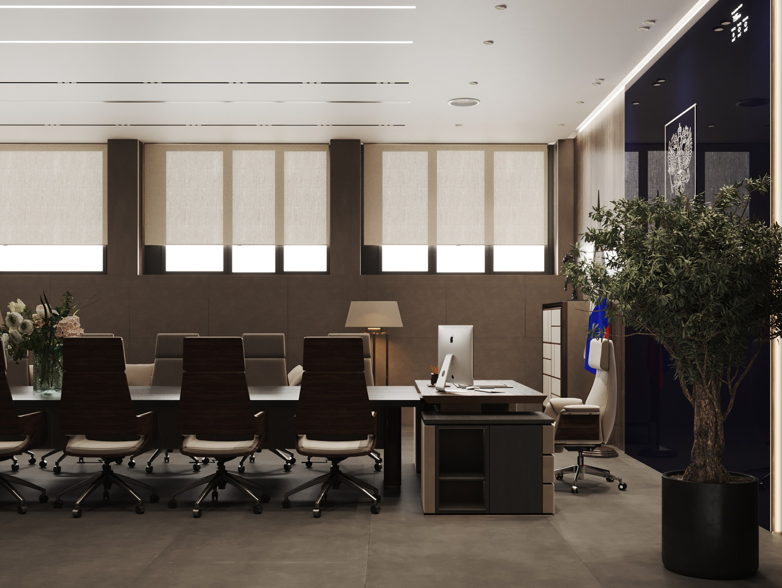 VIP Конференц-зал3. Интерьерный 3Д Визуализатор Маргарита Оберемко