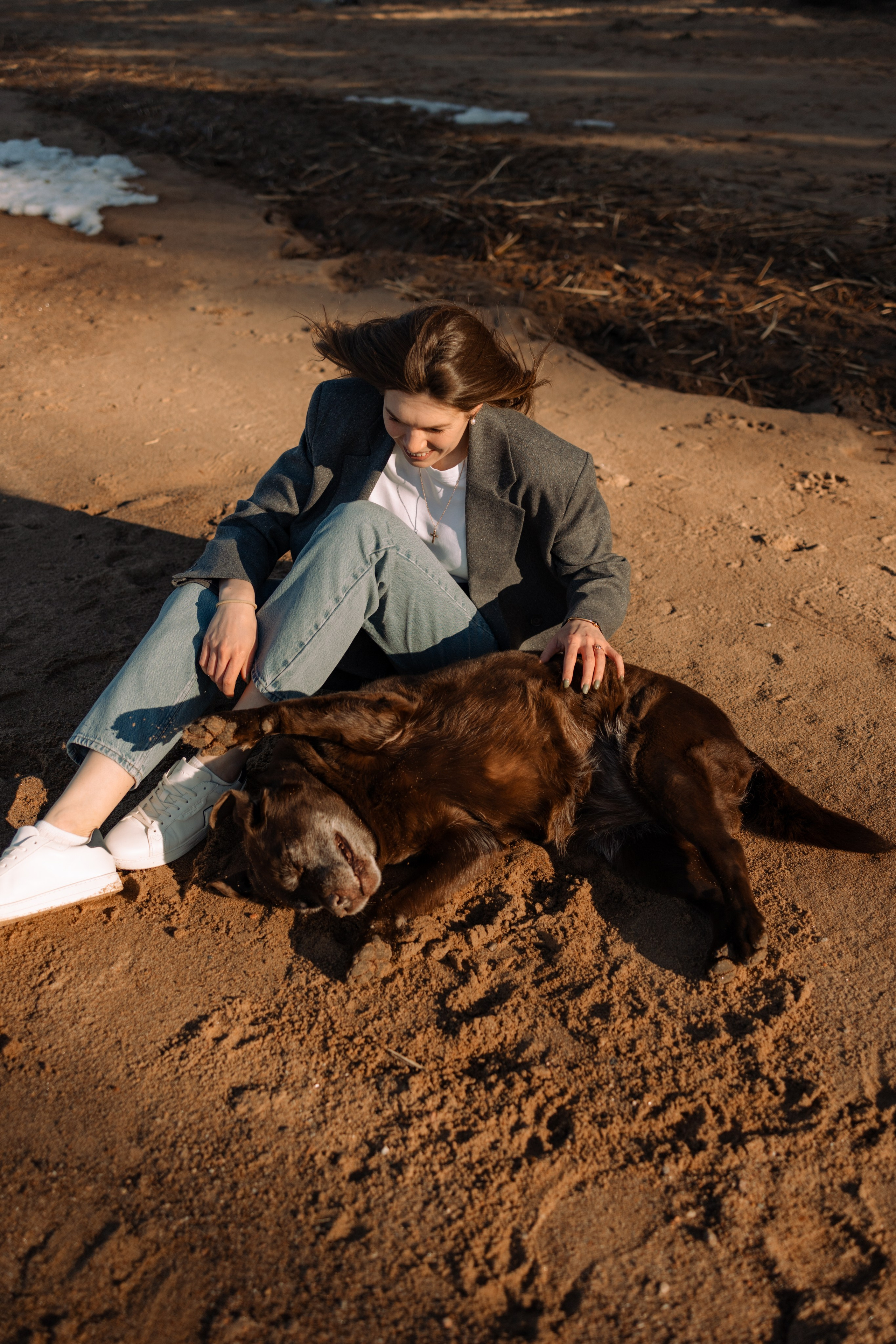 Оля и Питоня. Фотограф — Анималист | Санкт-Петербург