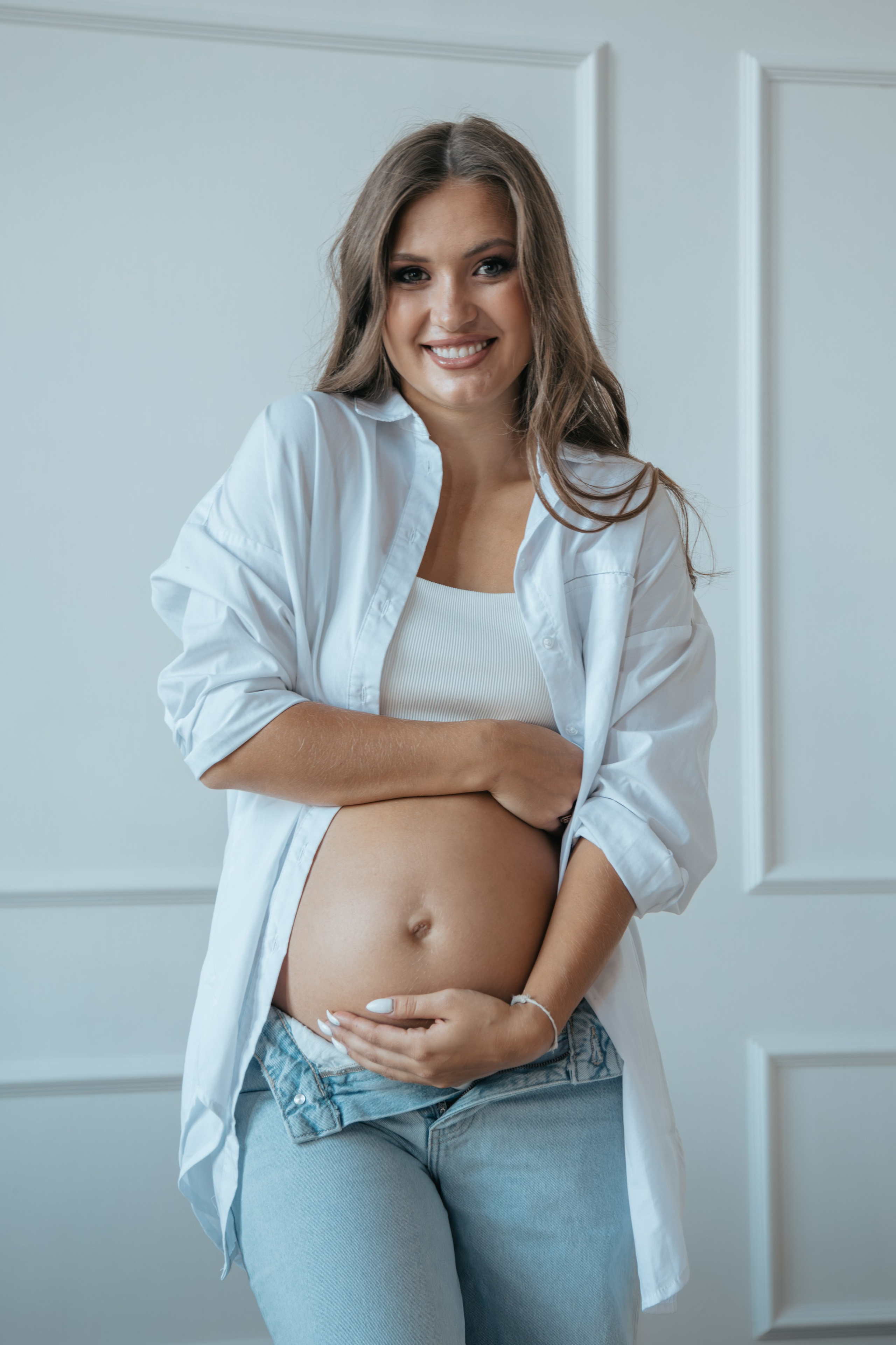 Алена и ее фотосессия беременности. Анастасия, Фотограф женского портрета и беременности в стиле vogue