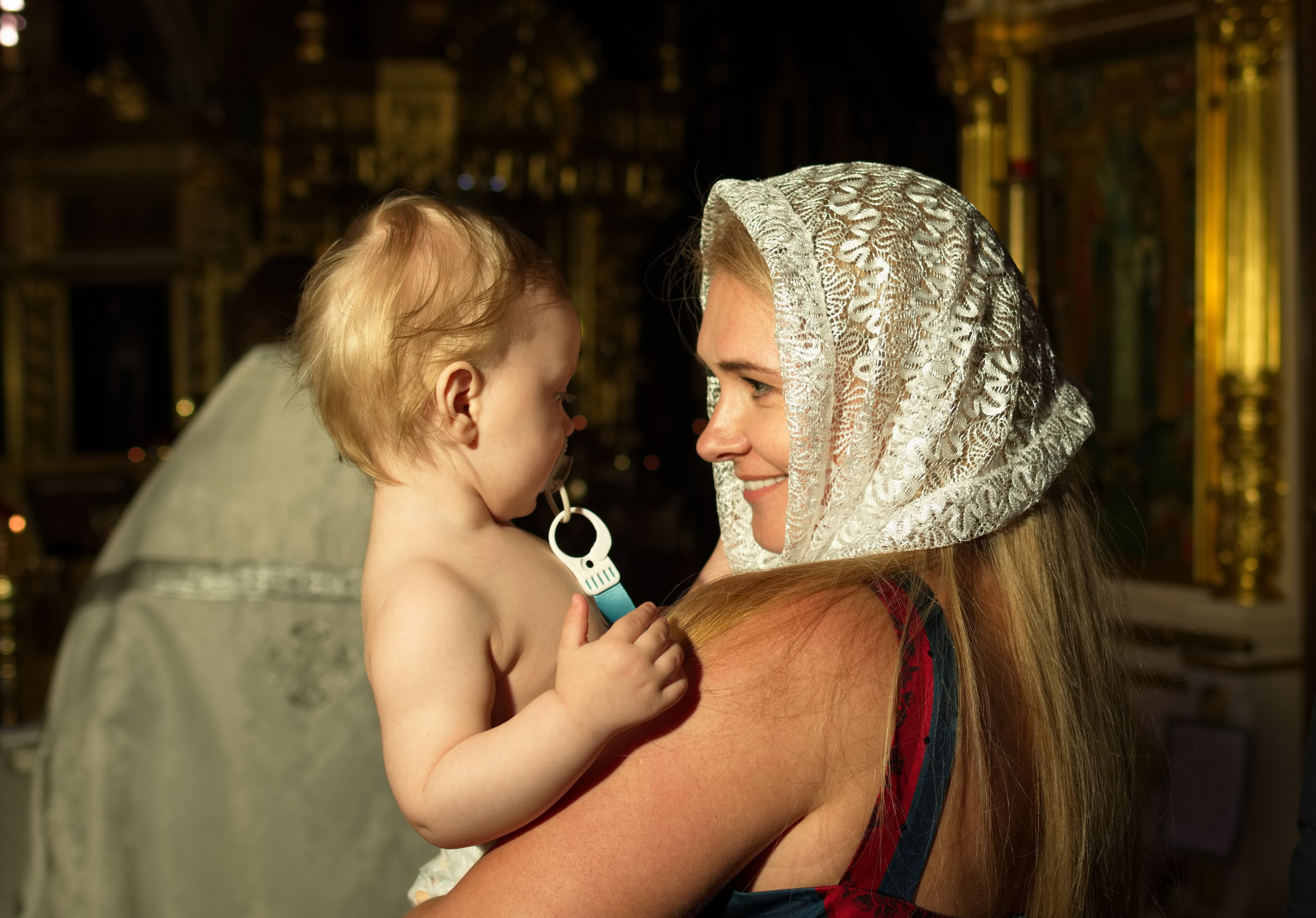 Крестины в Мячково. Семейный и детский фотограф Антон Зорин