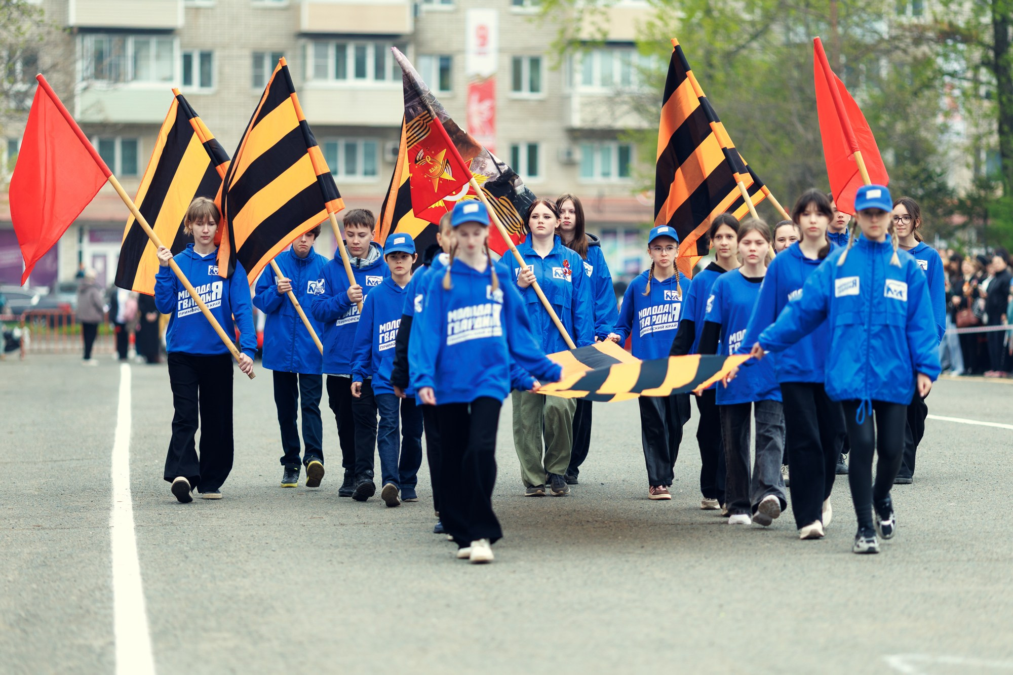 Празднование 80-летия победы над фашизмом. Славянка. Приморский край. Андрей Кровлин — фотограф в Славянке