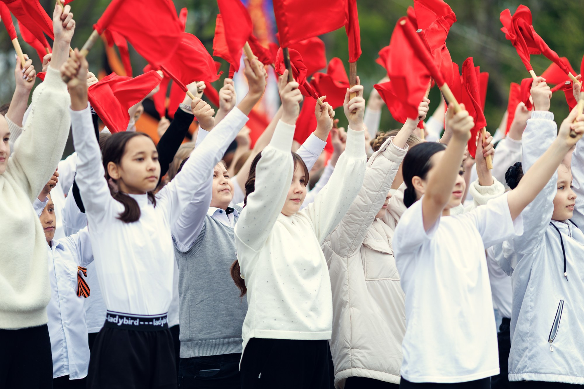 Празднование 80-летия победы над фашизмом. Славянка. Приморский край. Андрей Кровлин — фотограф в Славянке