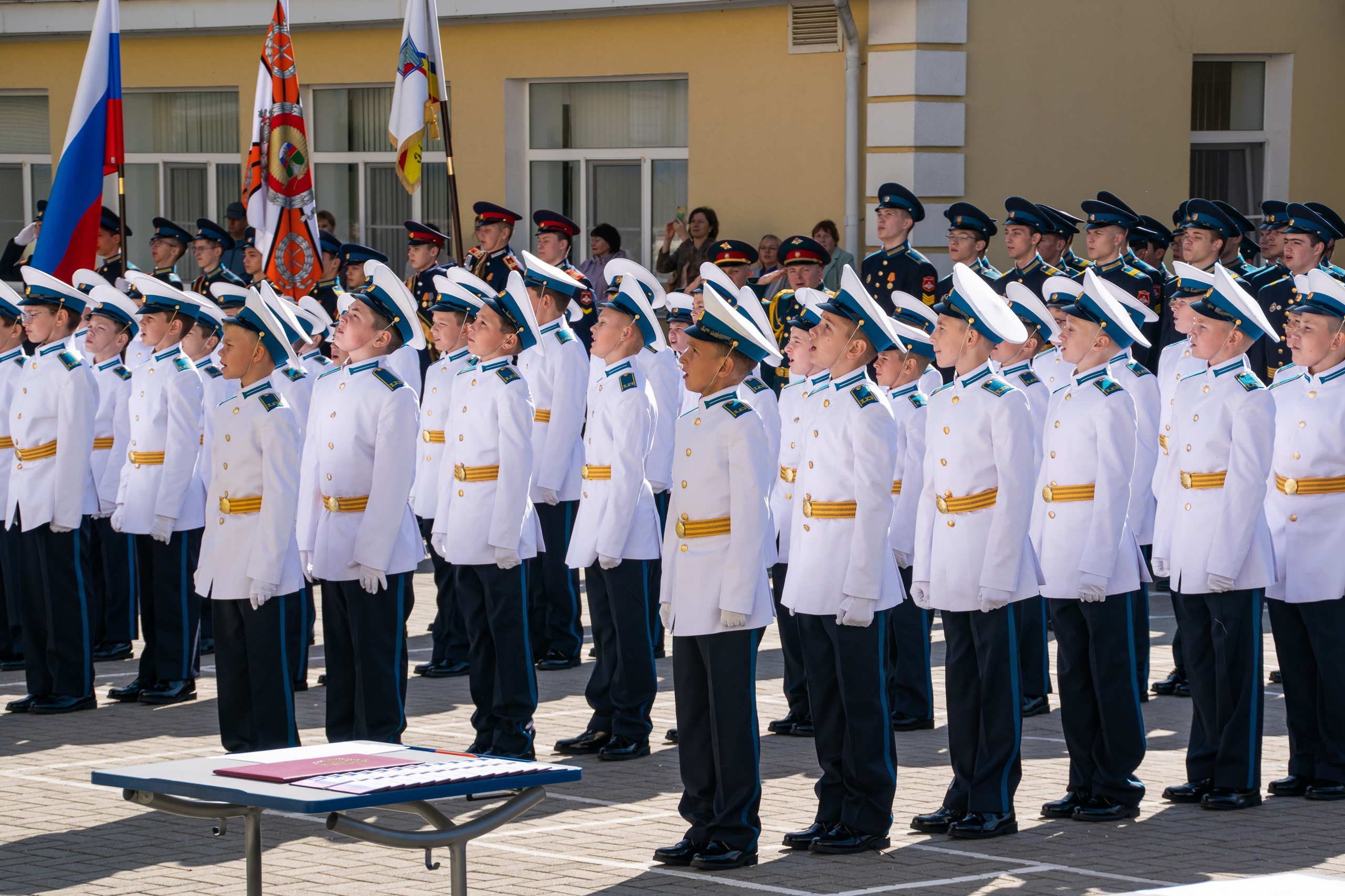 Присяга в кадетском училище. Репортажный фотограф в Ставрополе