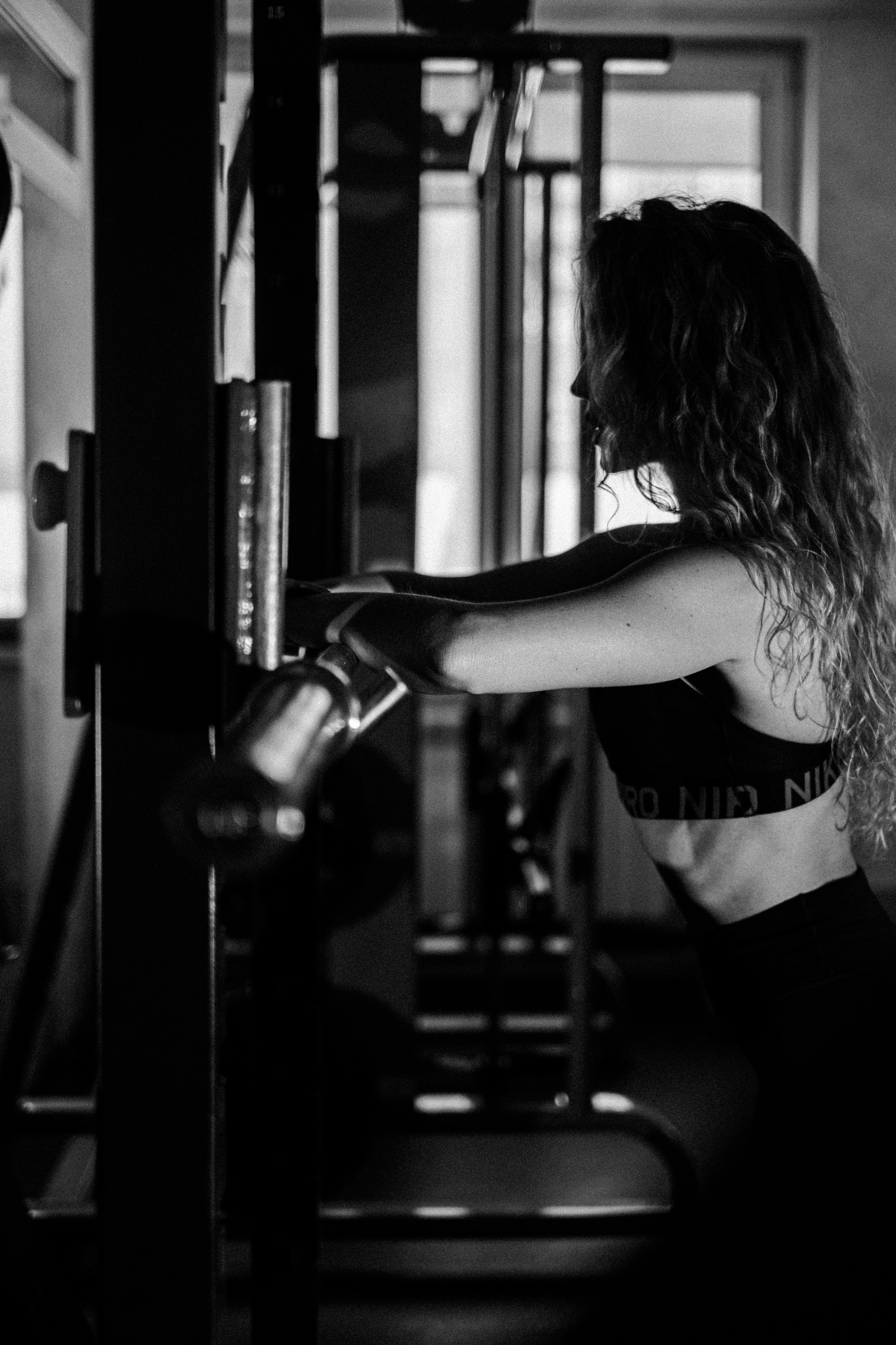 Фотосессия в тренажерном зале: Новосибирск | Спортивная съемка. Ксения Ильиных — Фотограф в Новосибирске