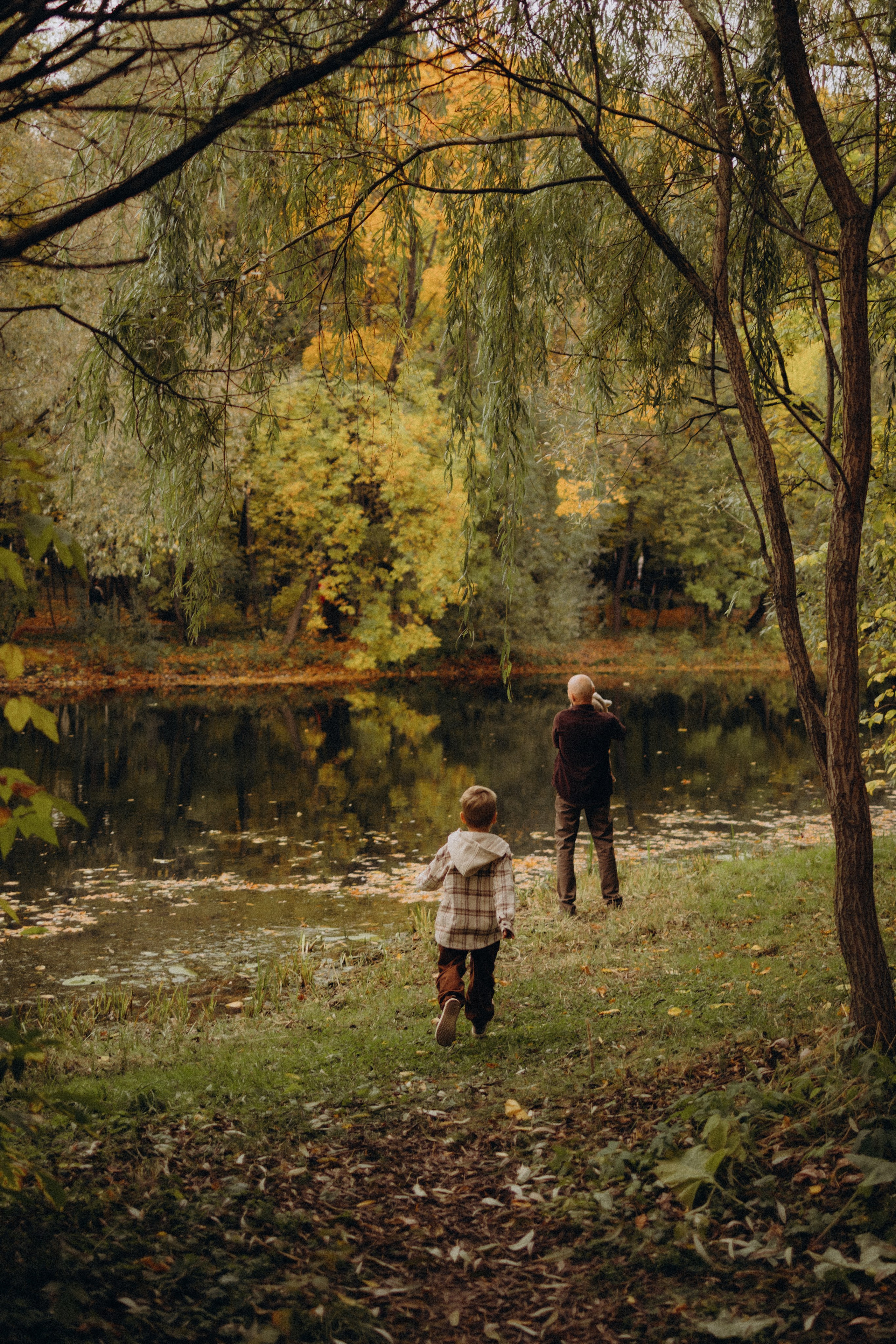Осенняя семейная фотосессия. Семейный фотограф в Москве и Люберцах Юлия Гуськова