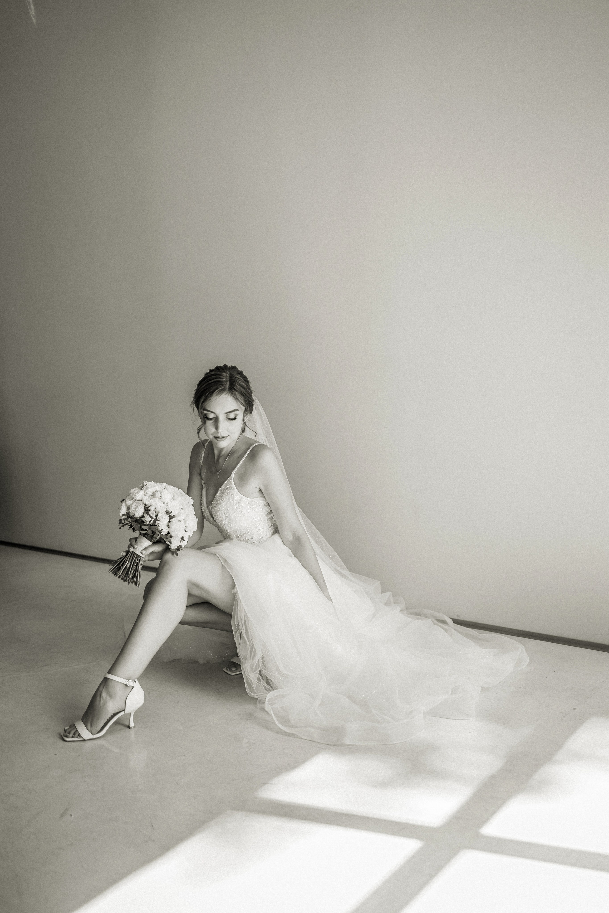 Свадебная прогулка Екатерины и Евгения. Свадебная фотография. Арина Рубах