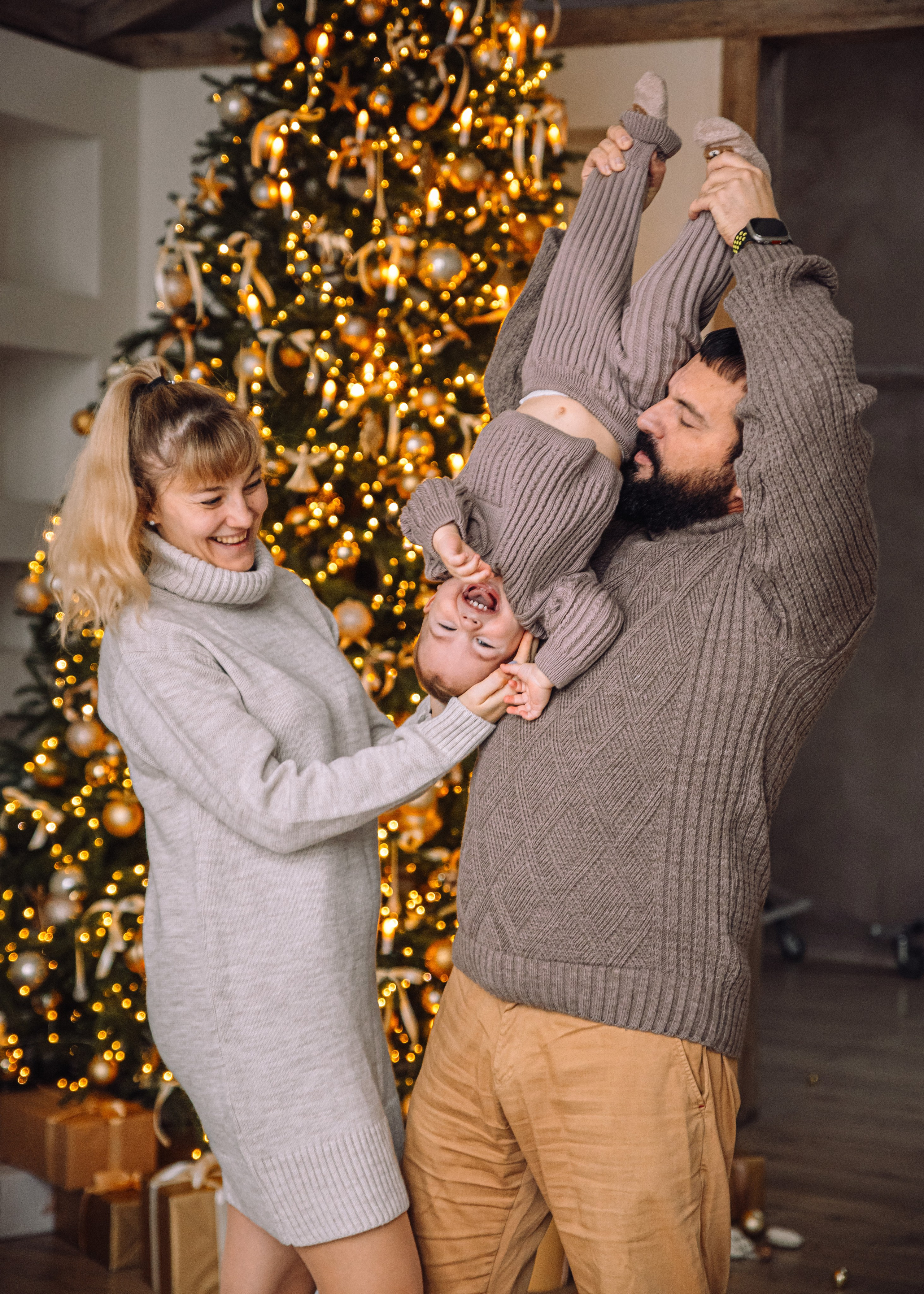 Оля, Леша и Димулька. Семейный фотограф В Москве Александра Дейкун