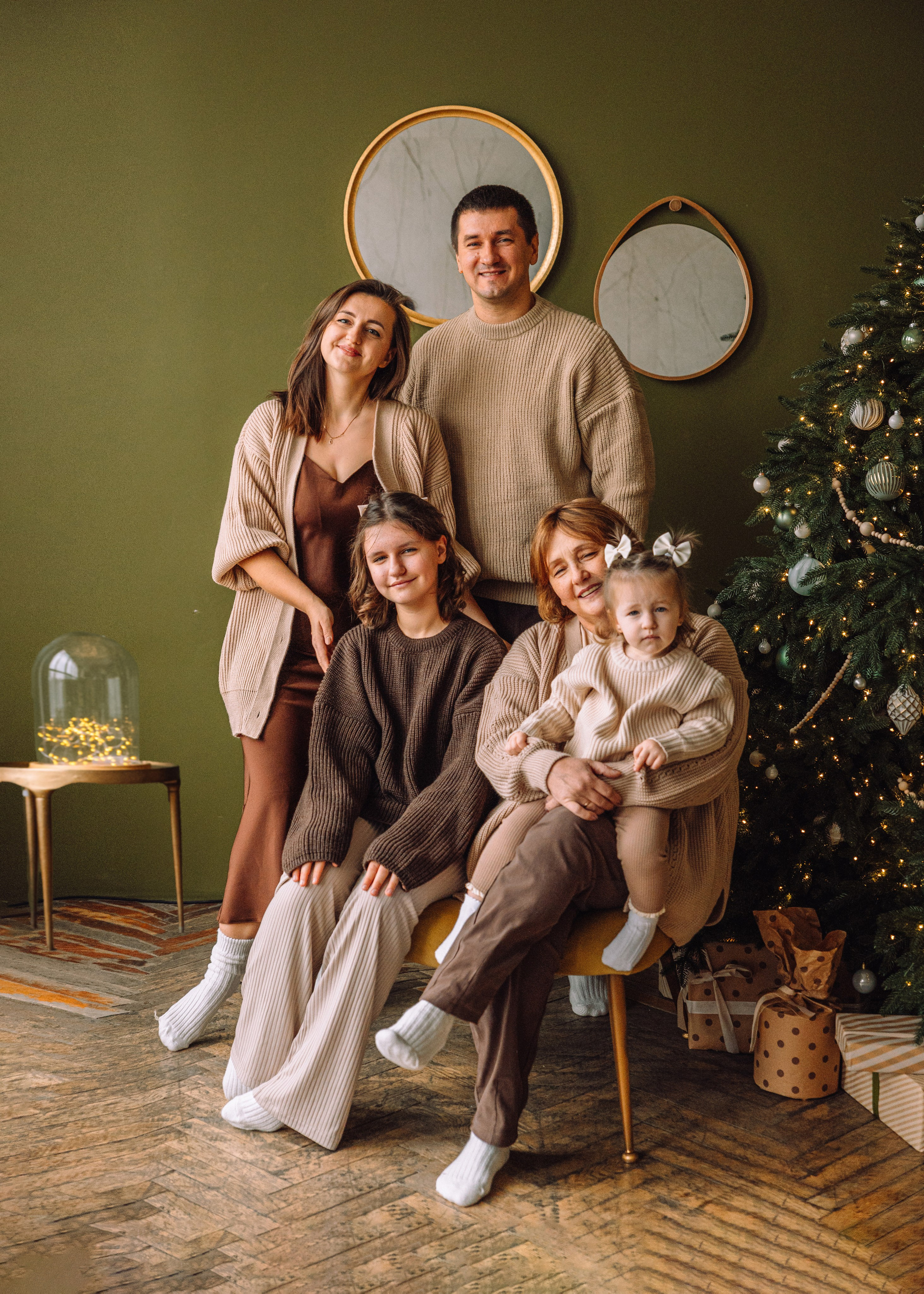 Катя, Артем, Елена, Ника и Лера. Семейный фотограф В Москве Александра Дейкун