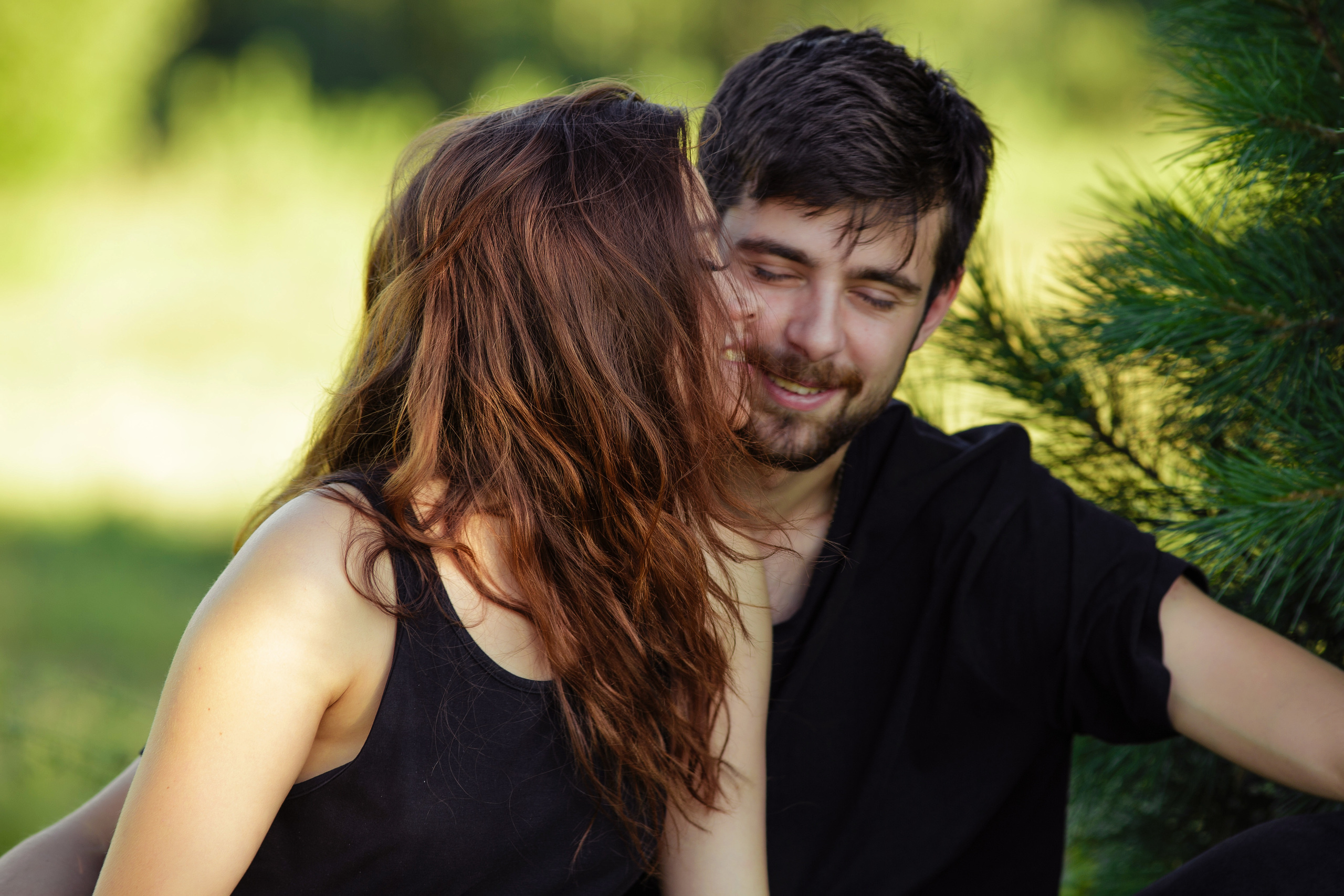 Прогулка двух влюбленных. Портретный фотограф в Кемерово Алеся Цайтлер