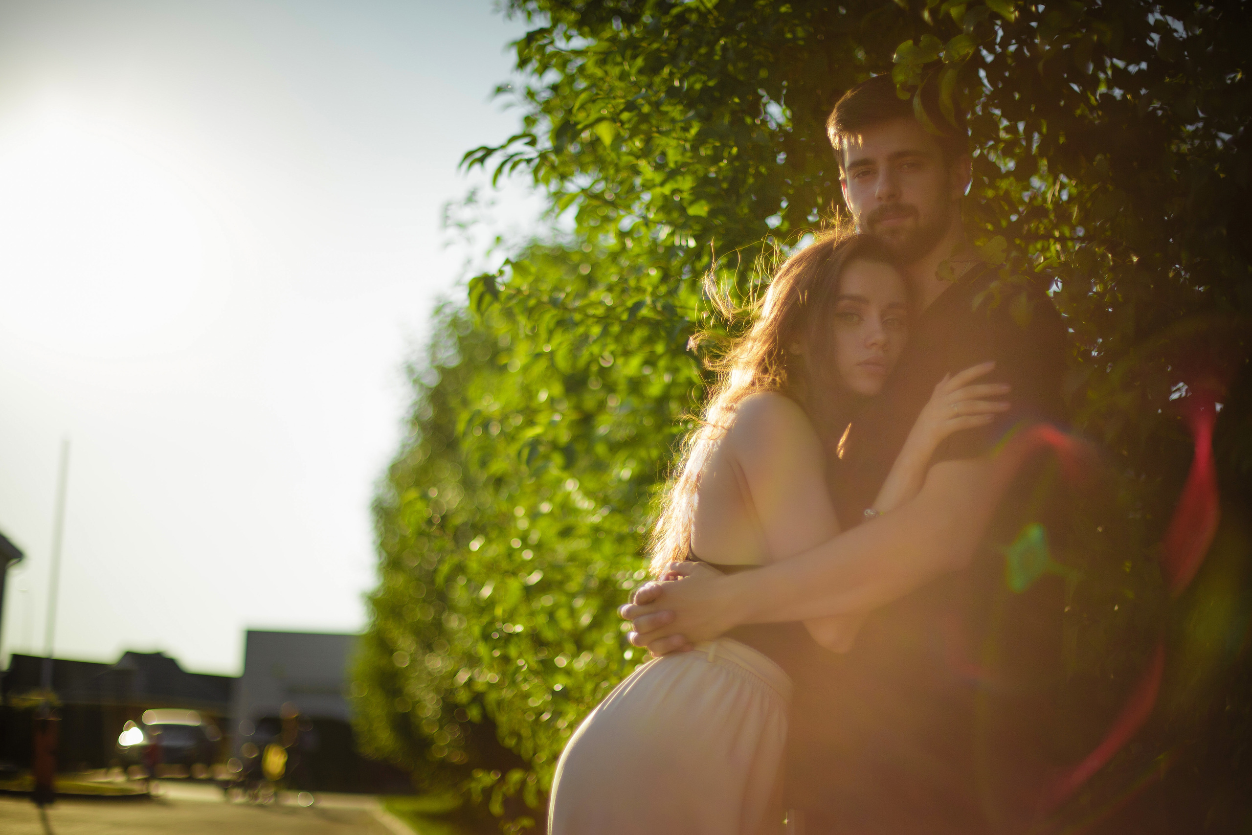 Прогулка двух влюбленных. Портретный фотограф в Кемерово Алеся Цайтлер