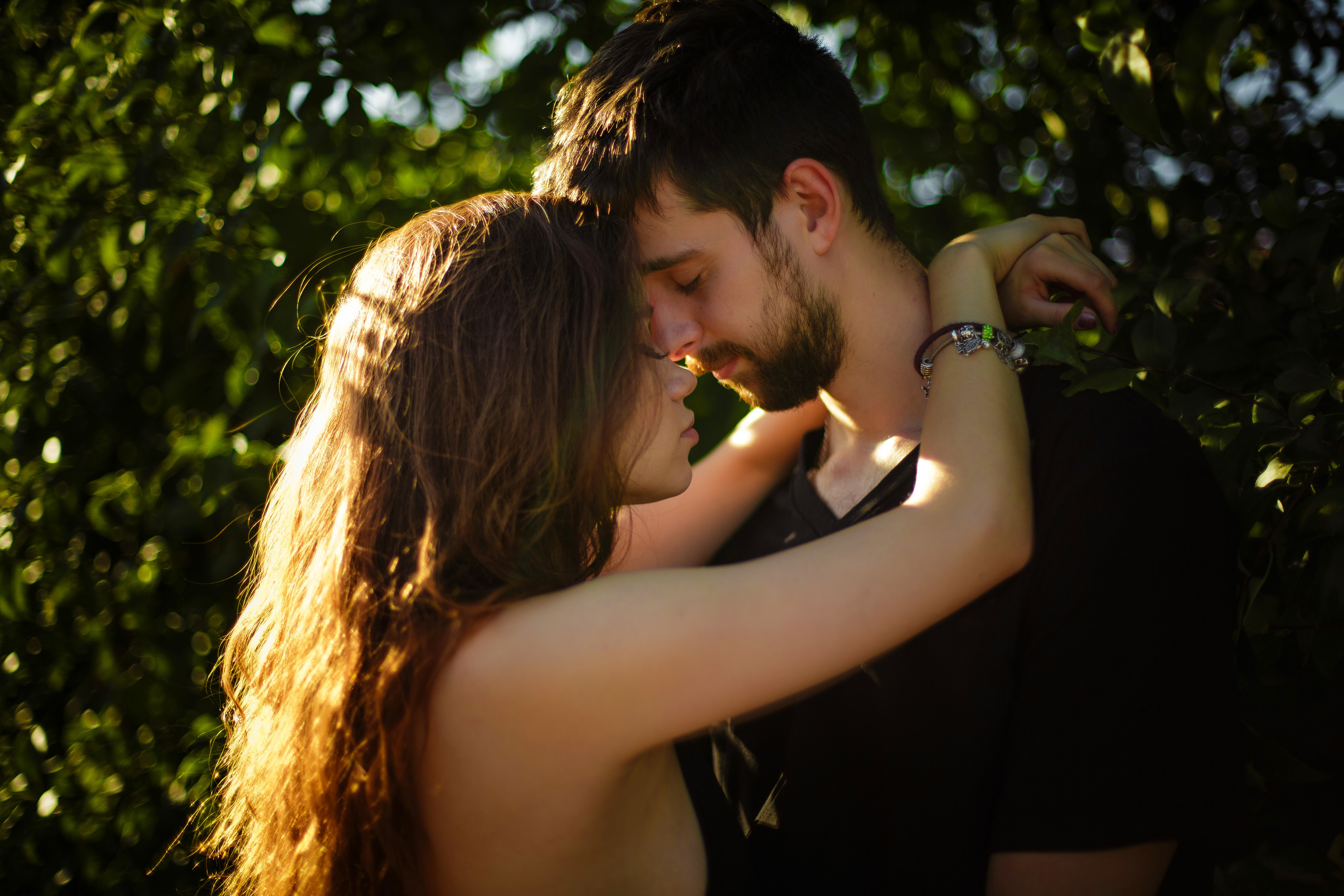 Прогулка двух влюбленных. Портретный фотограф в Кемерово Алеся Цайтлер