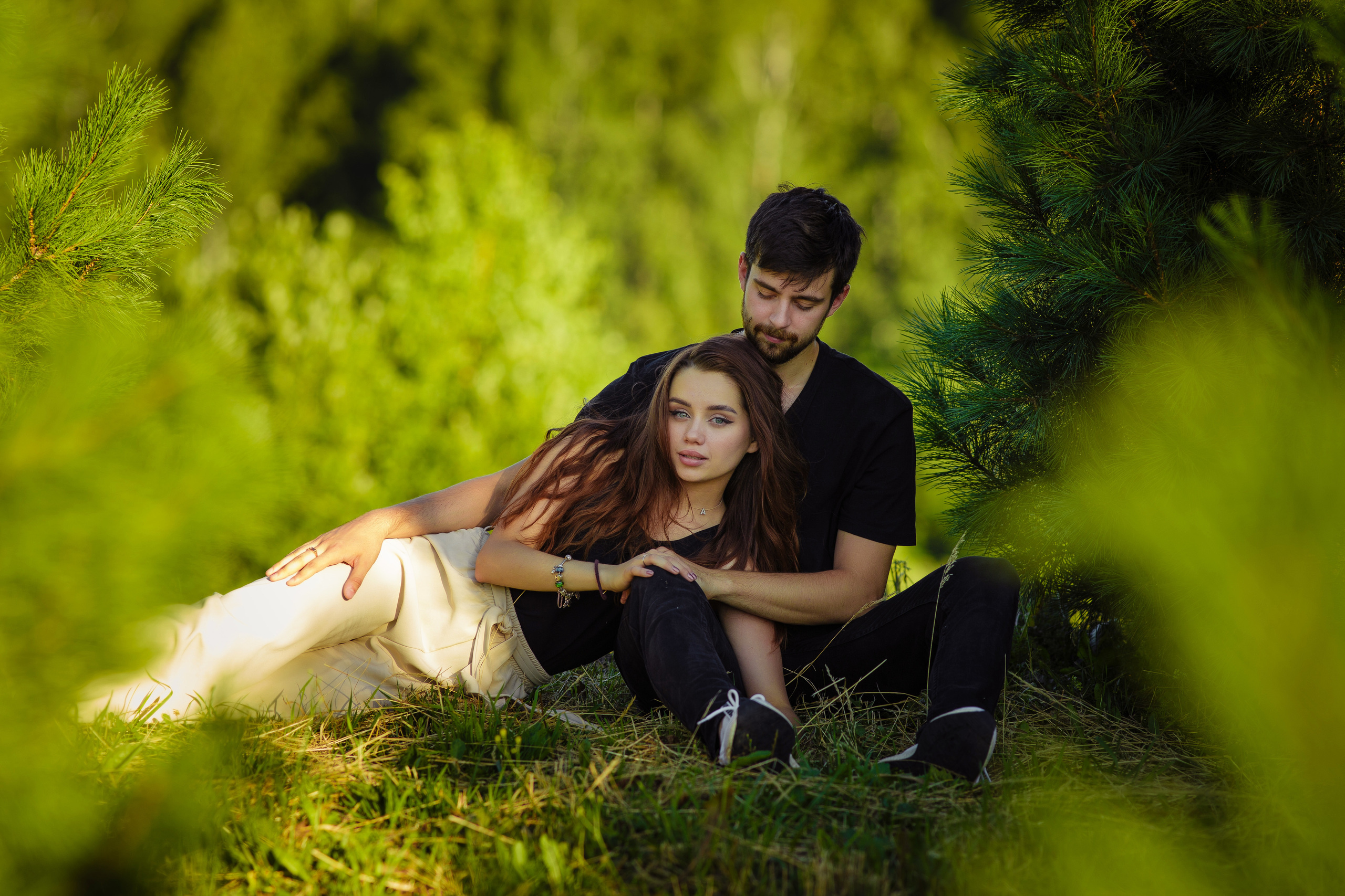 Прогулка двух влюбленных. Портретный фотограф в Кемерово Алеся Цайтлер