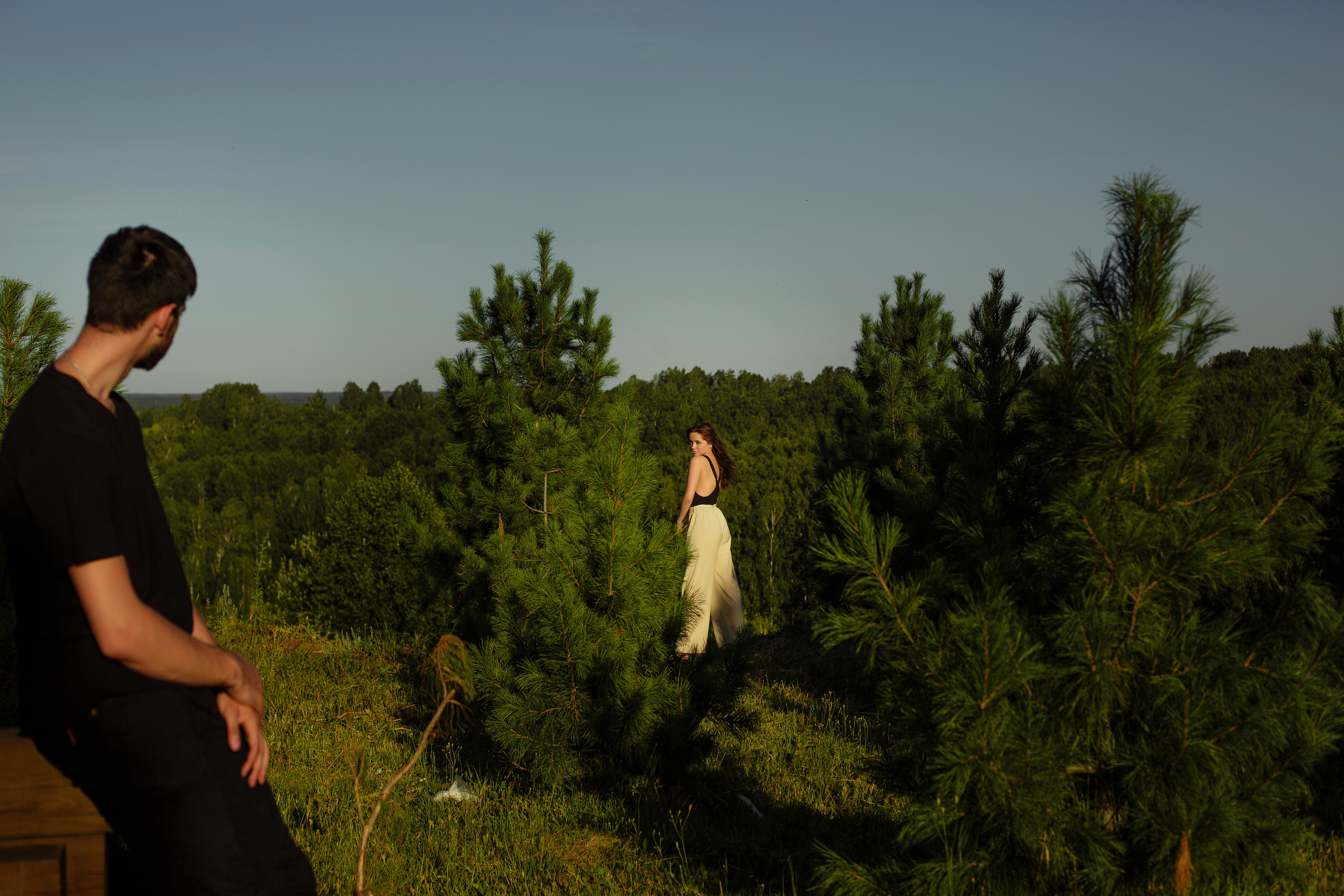 Прогулка двух влюбленных. Портретный фотограф в Кемерово Алеся Цайтлер