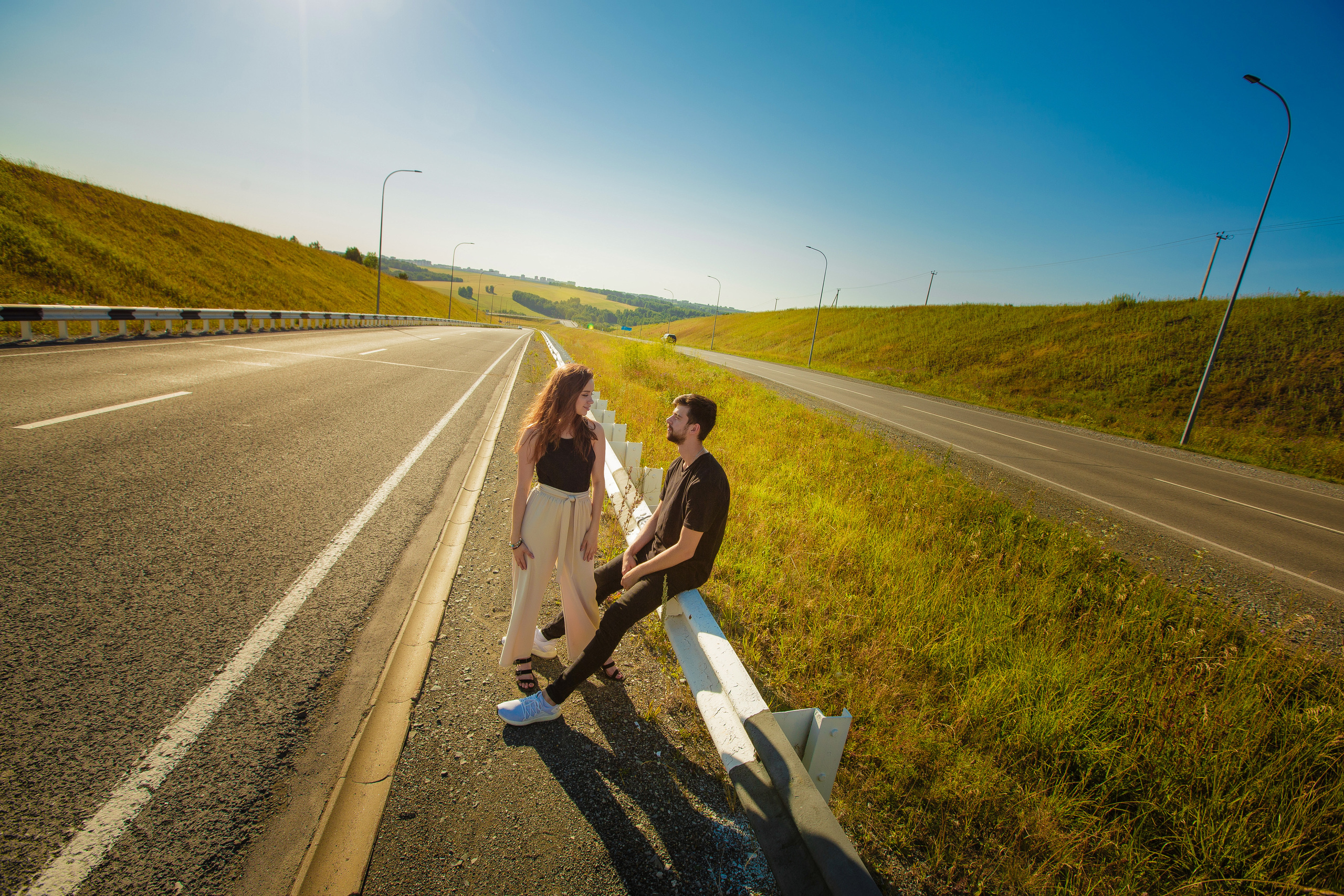 Прогулка двух влюбленных. Портретный фотограф в Кемерово Алеся Цайтлер