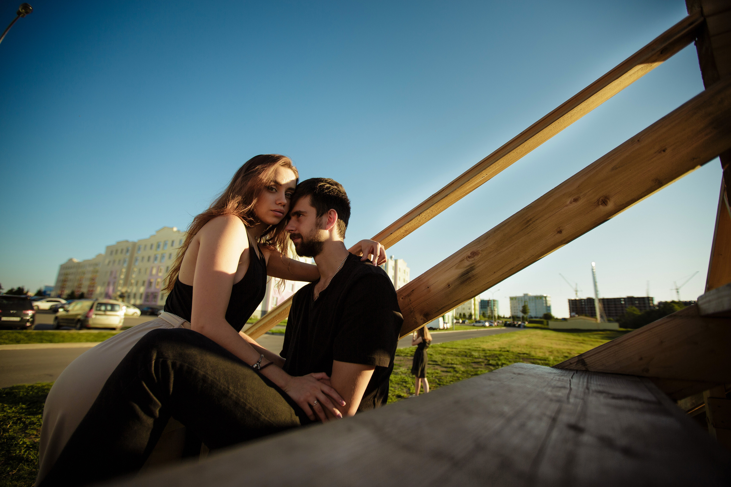 Прогулка двух влюбленных. Портретный фотограф в Кемерово Алеся Цайтлер