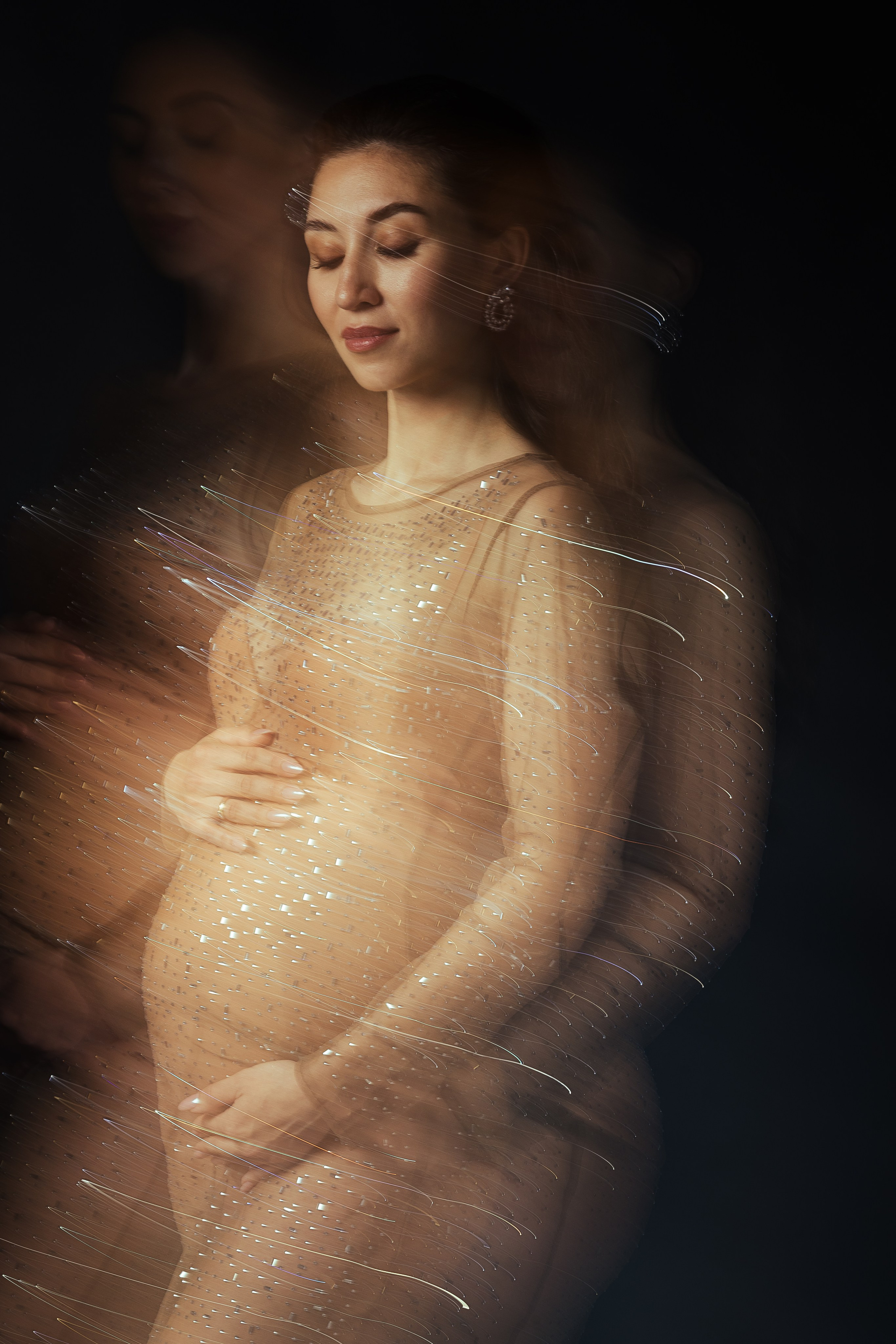 Фотосессия беременности в Крыму. Студийная фотосессия беременности. Стильная беременность. Фотограф беременных Ольга Топоривская.