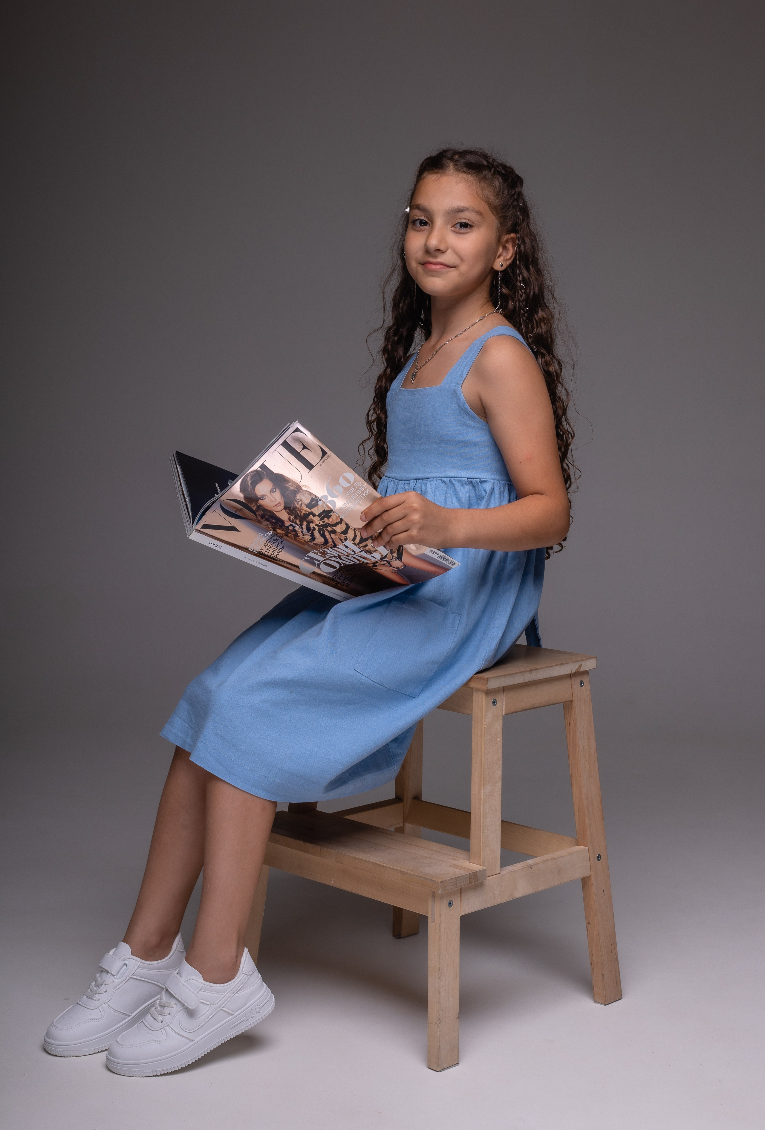 Портретная студийная фотосессия. Фотограф Татьяна Орлова