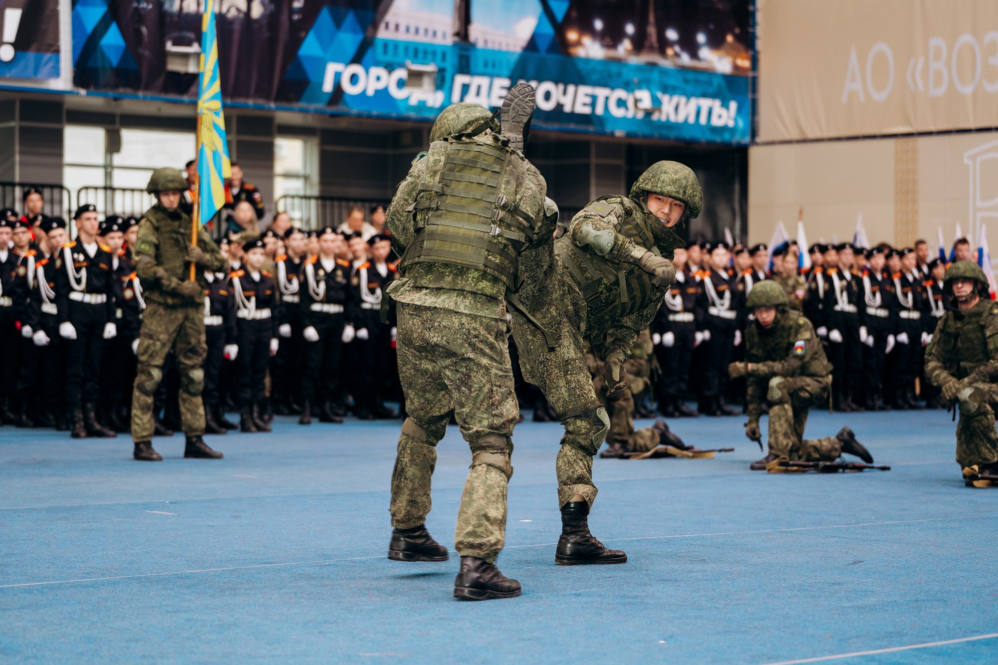 Принятие присяги кадетами. Свадебный и репортажный фотограф в Ярославле Евгений Сальников