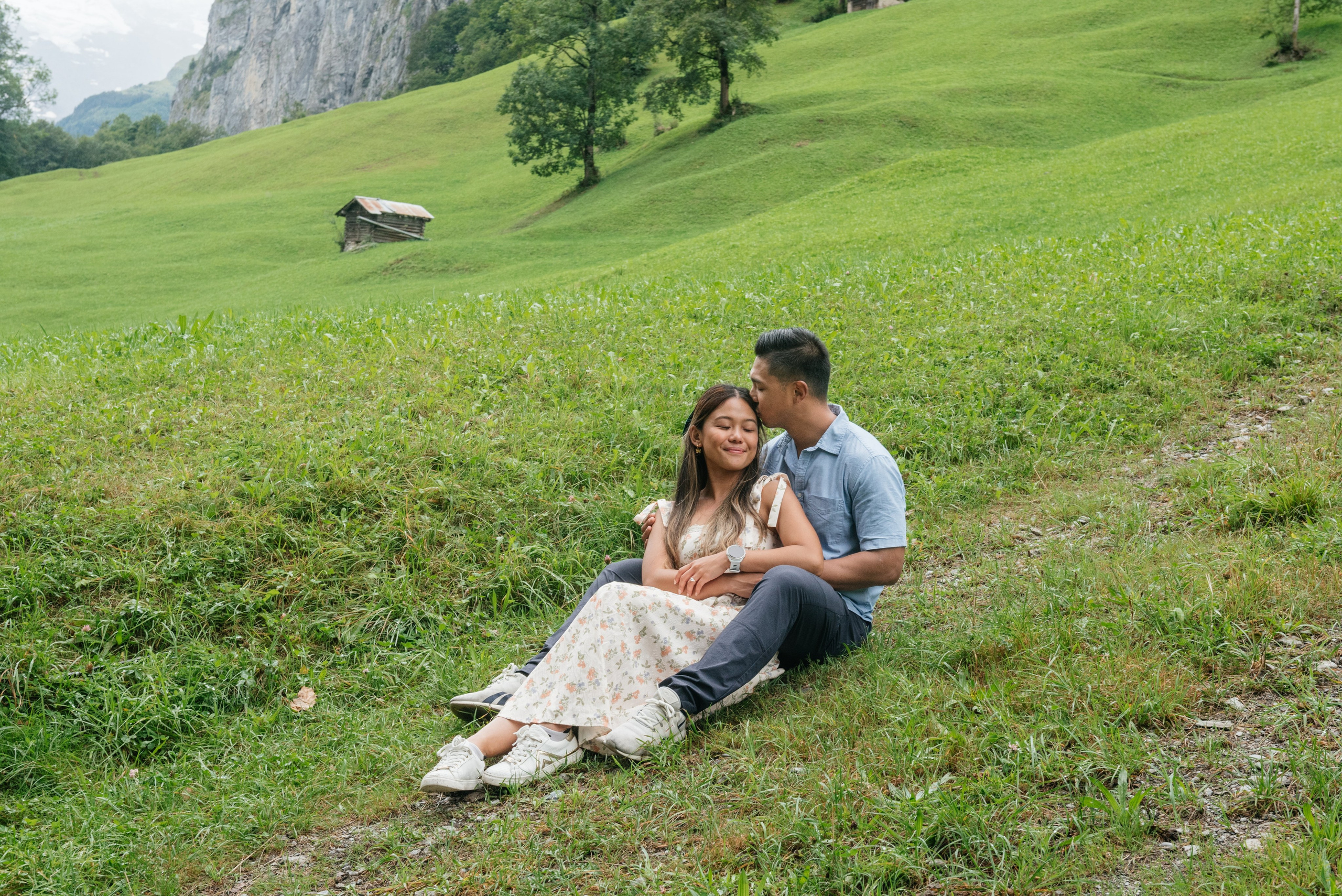 Angeline & Kenneth (Lauterbrunnen). Photographer in Interlaken area
