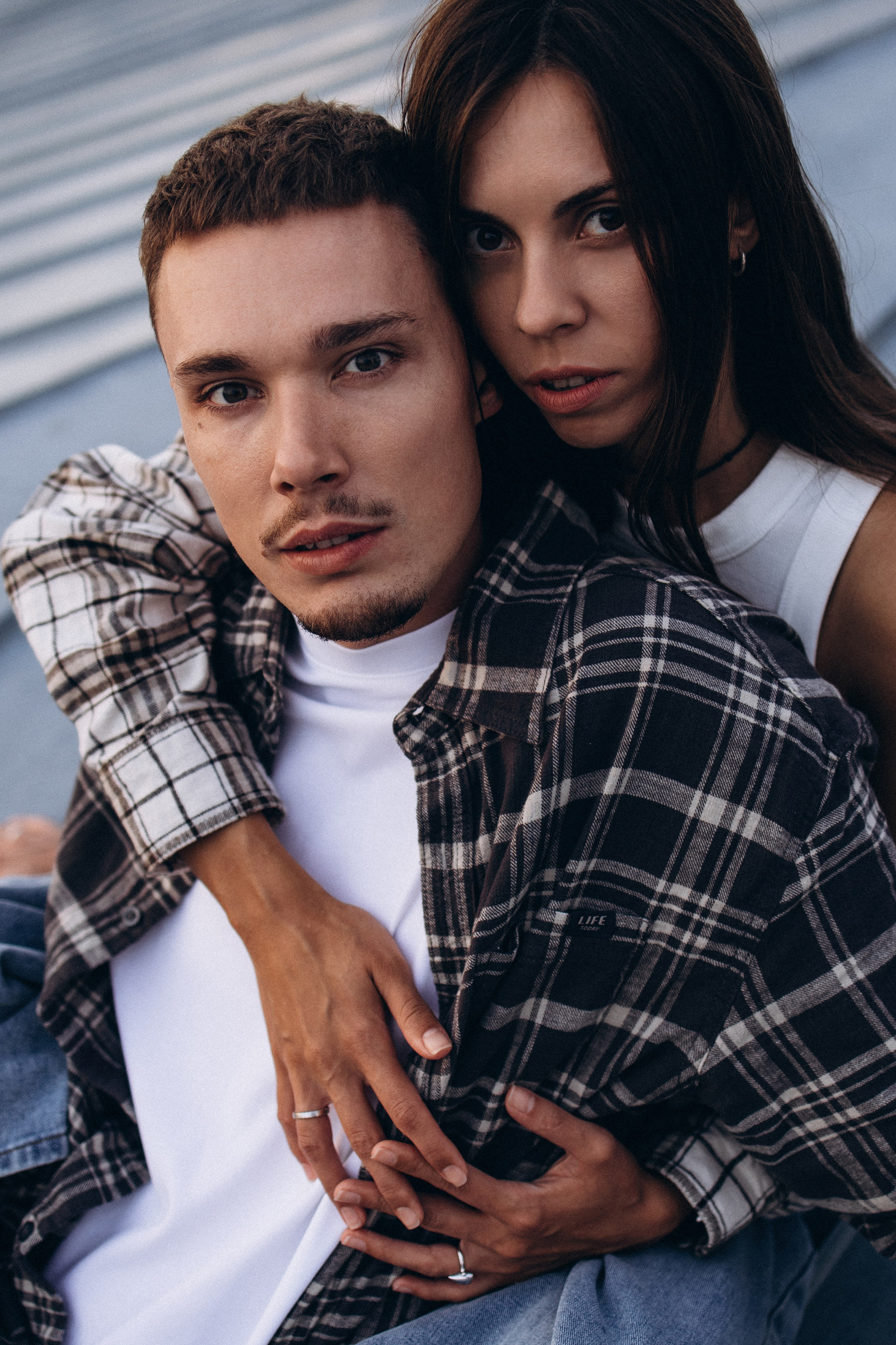 Виолетта и Макс на крыше. Семейный фотограф в Москве Марина Петра