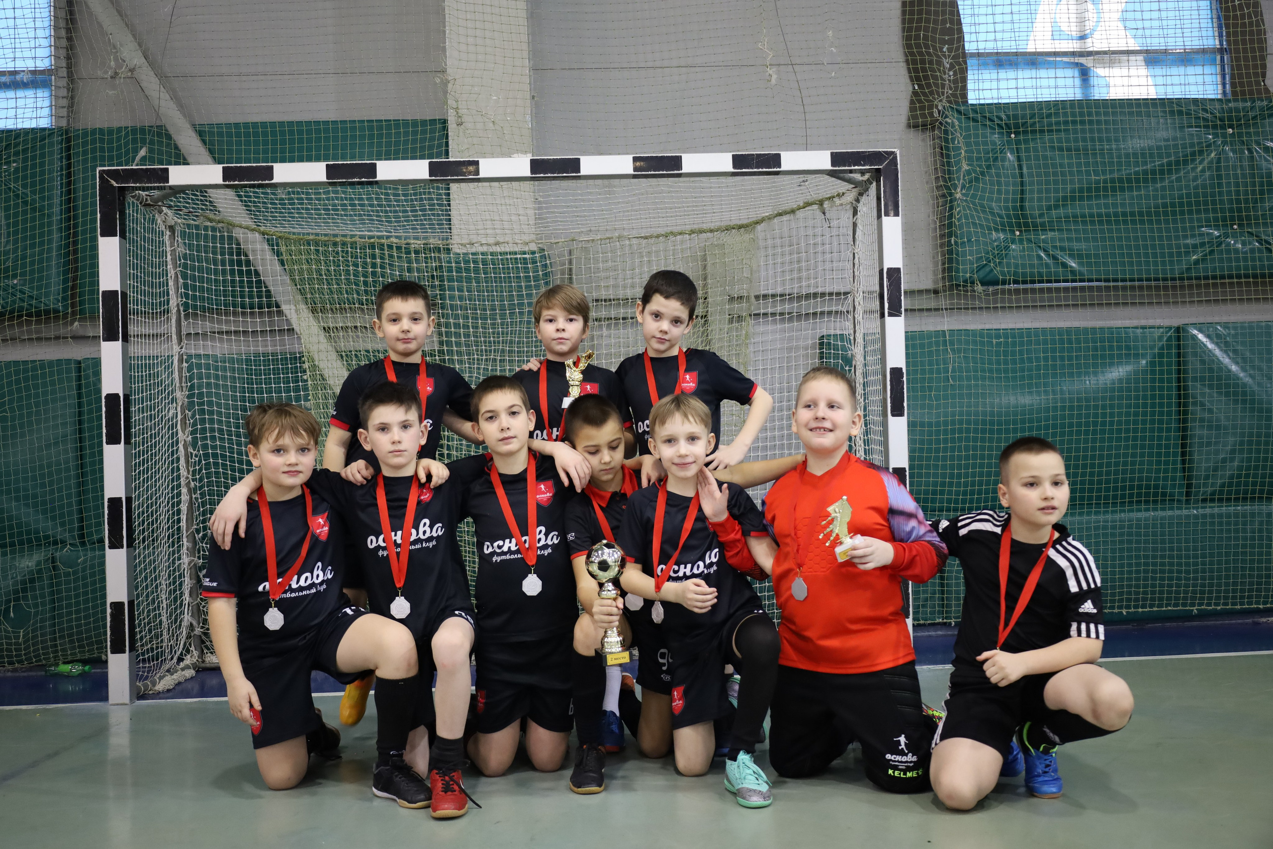 Детский турнир по футболу. Никонорова Анастасия