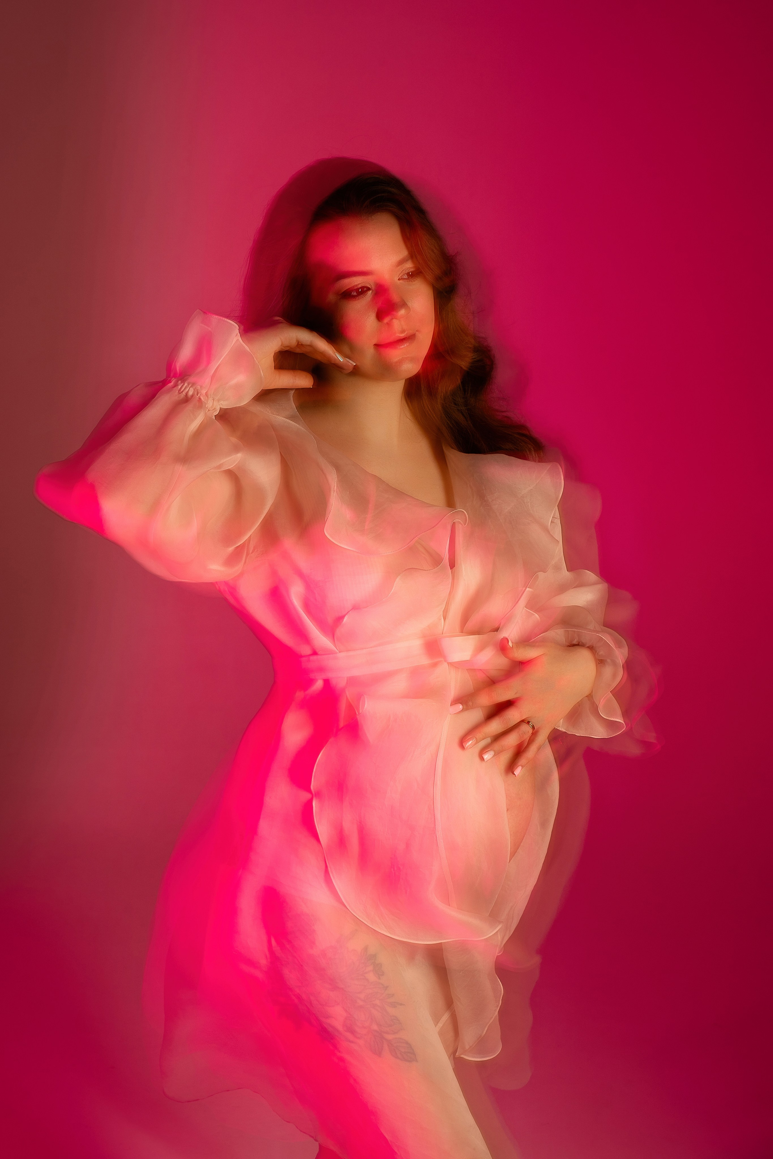 Беременность. Студийная съёмка. Фотограф беременности в Омске Татьяна Медведева