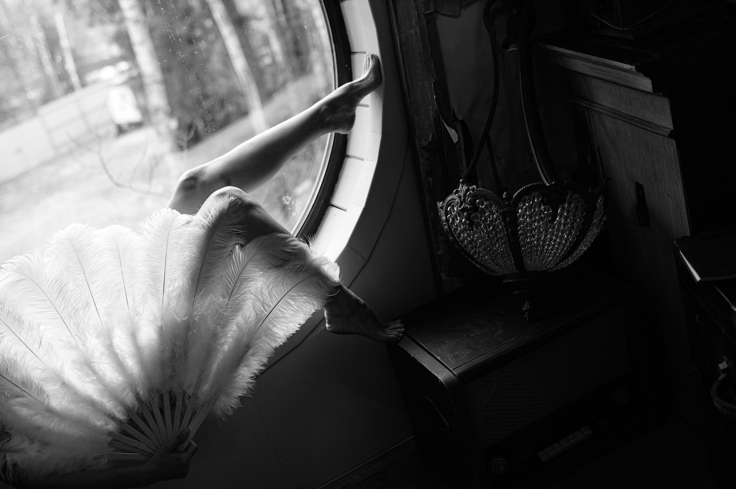 Екатерина. Заброшенный чердак. Фотограф Марина Росси