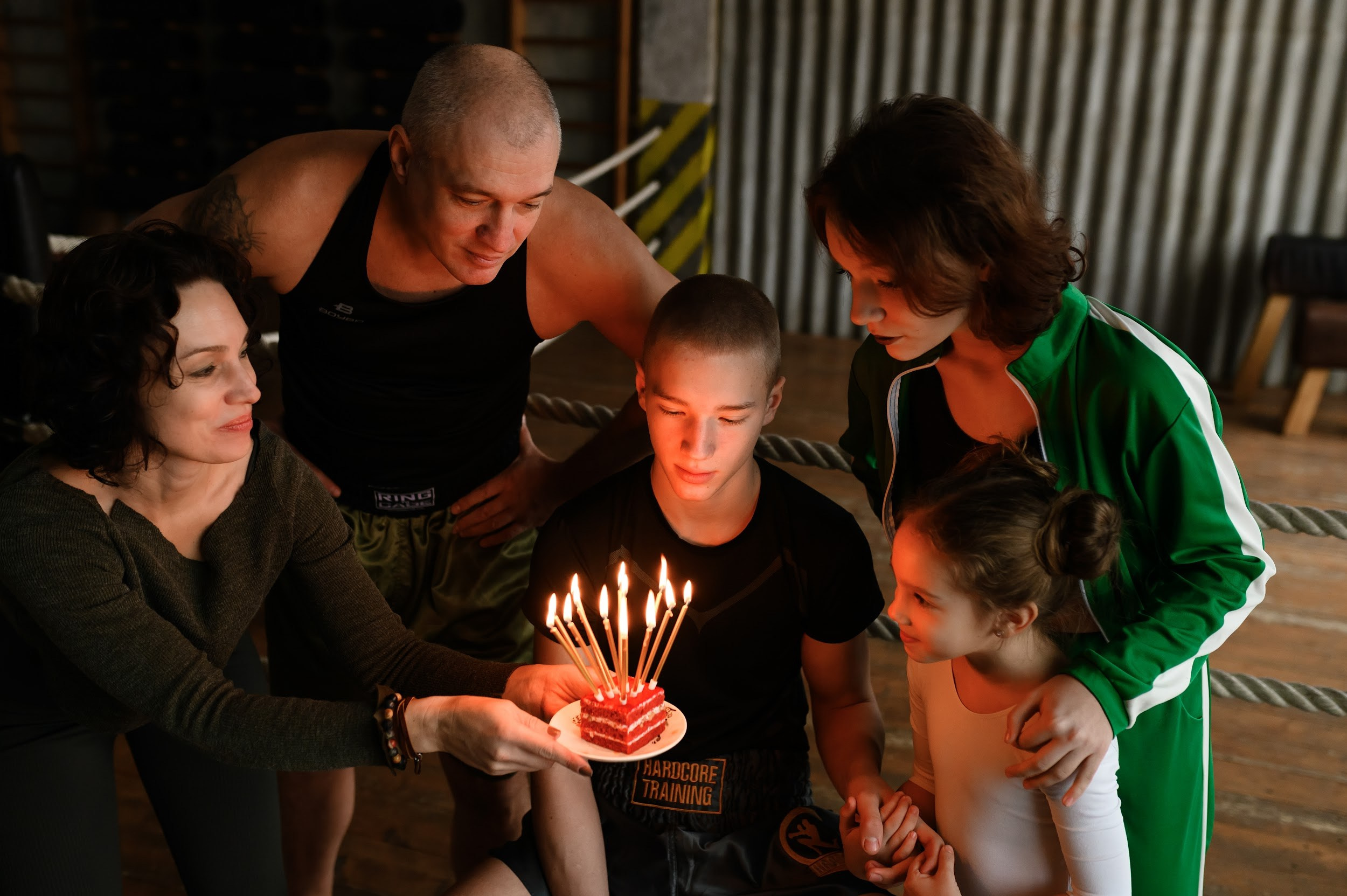 Спортивная семья. Фотограф Марина Росси