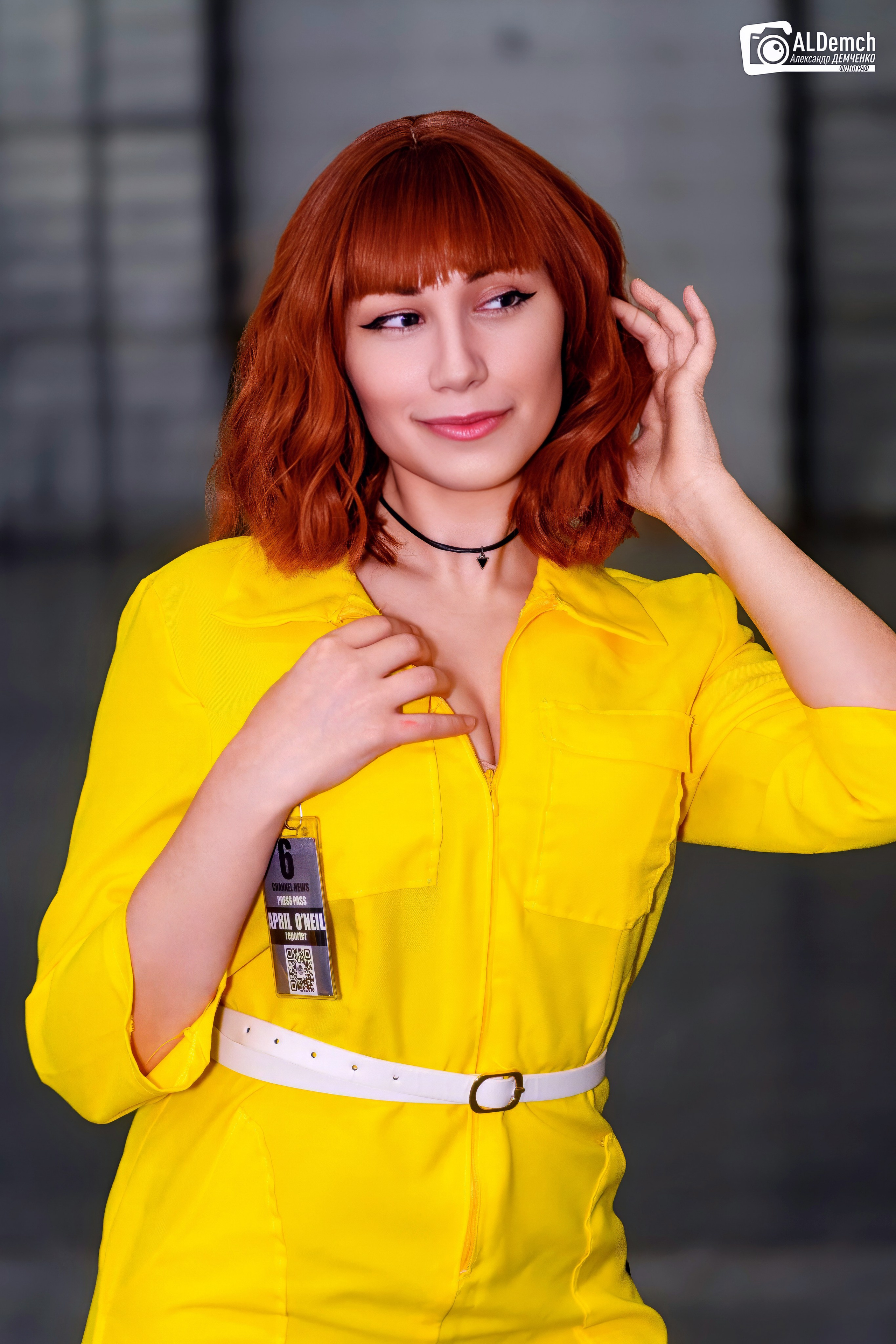 Эйприл О’Нил из Черепашек-ниндзя косплей