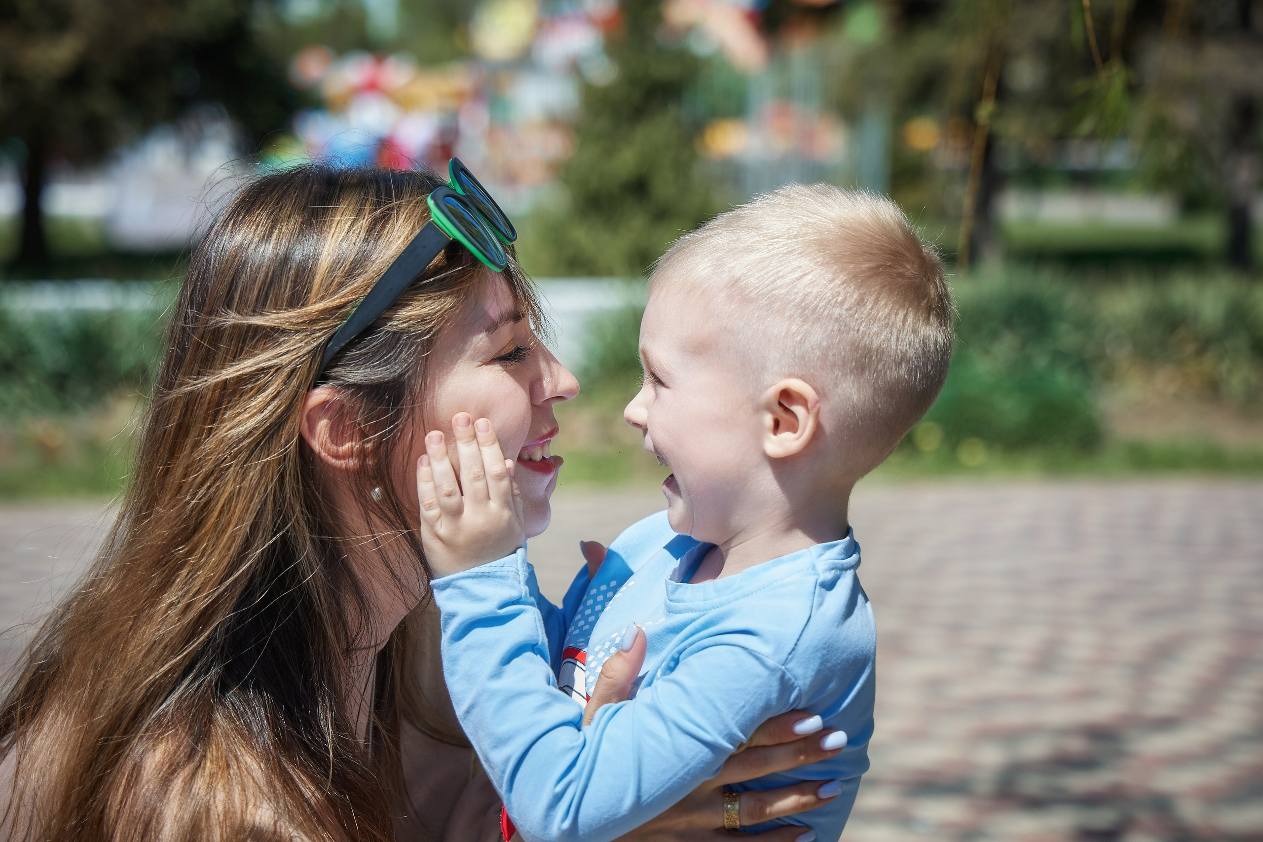 Семейная прогулка в парке Дружбы