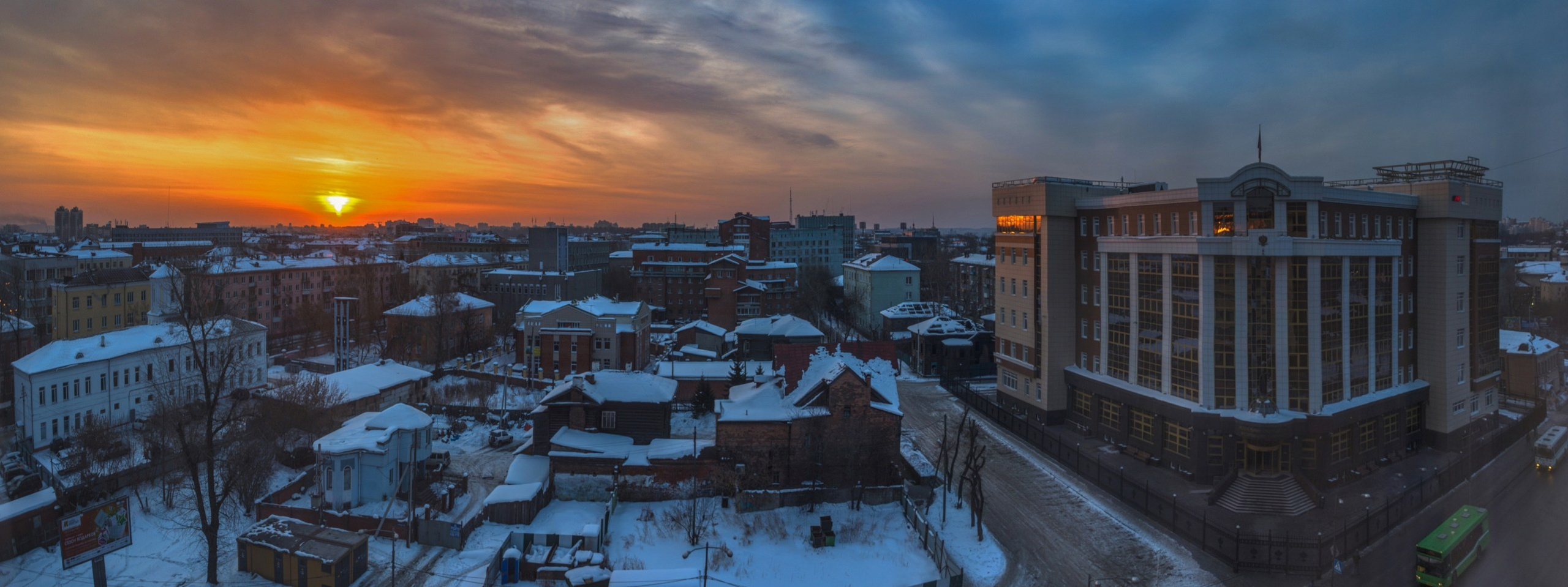 Зимний Иркутск. Фотограф Лара Кучина