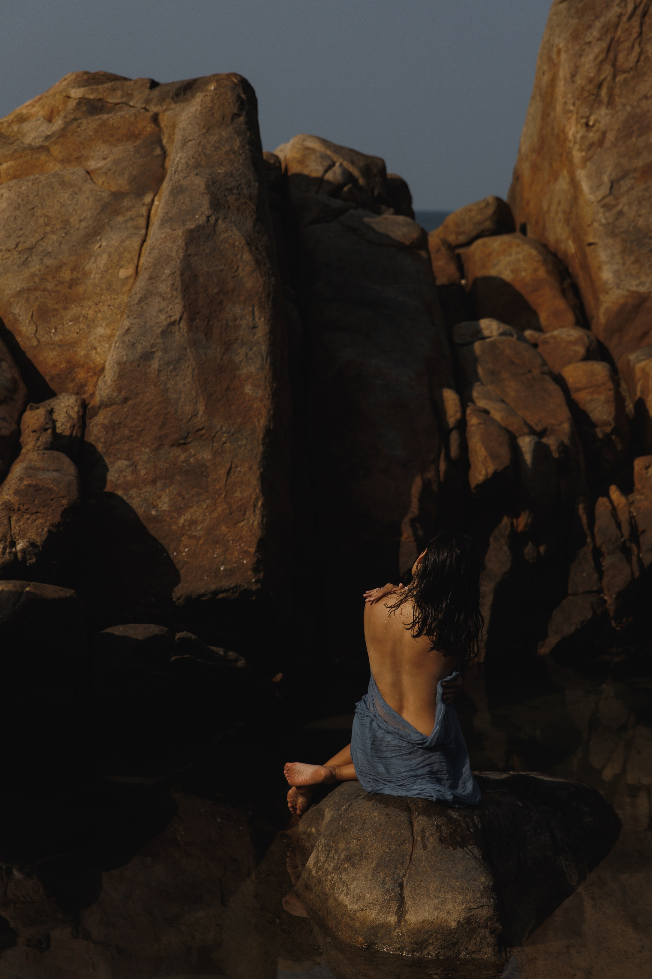 Богиня ин зе оушен. Wedding photographer in St. Petersburg, Europe and Israel Anna Agafon