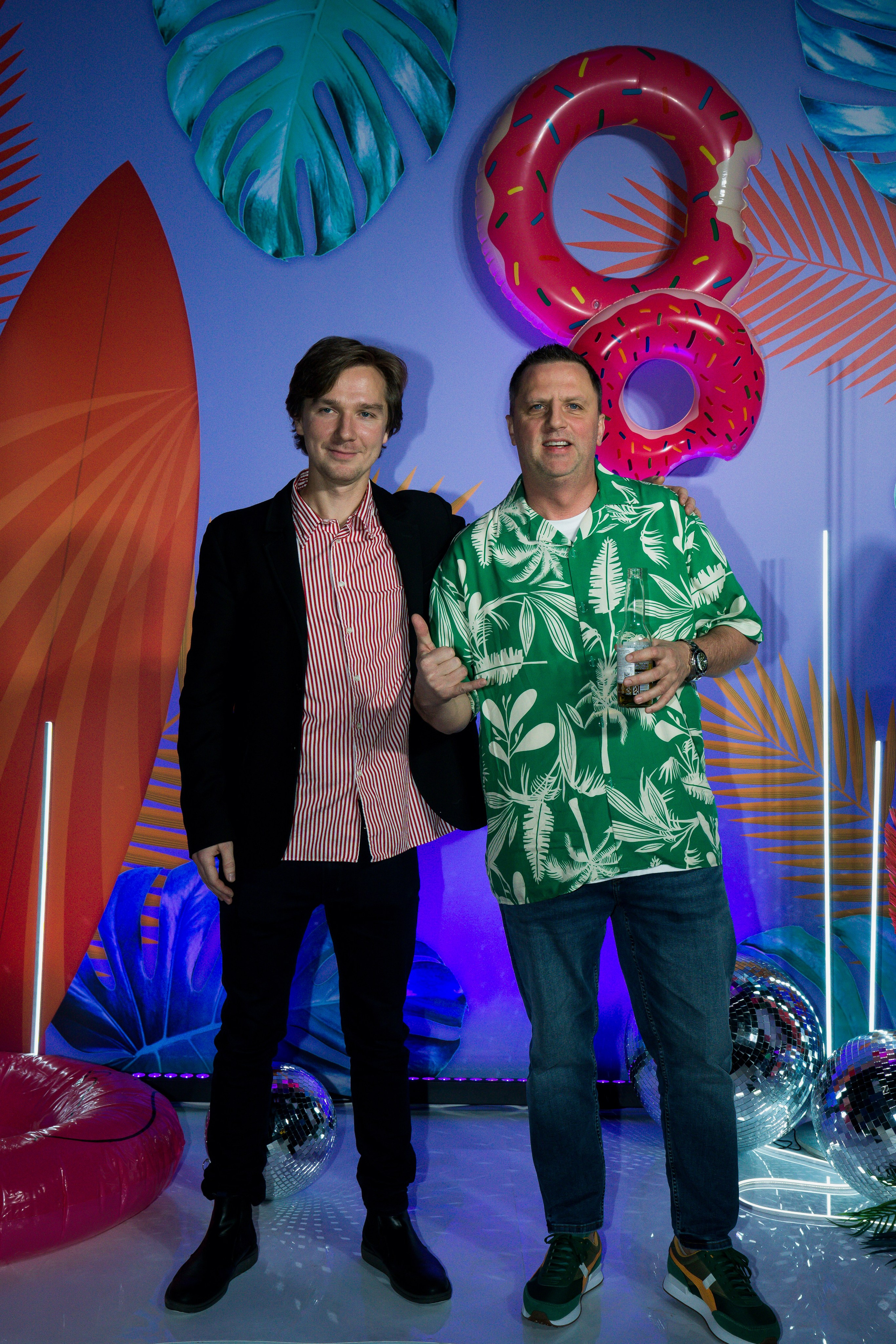 МТС корпоратив Гавайская вечеринка. Фотограф