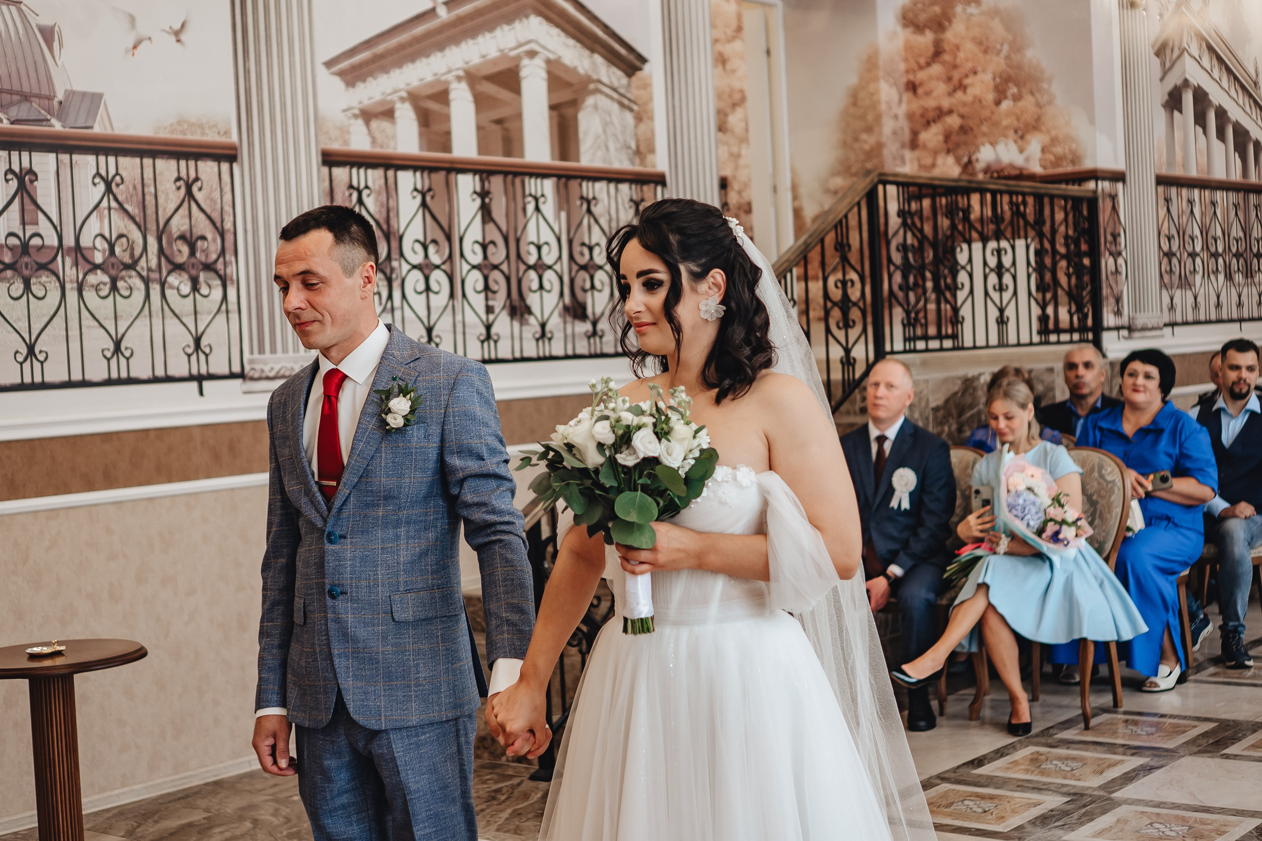 СВАДЕБНАЯ СЬЕМКА В ЗАГСЕ НА МОСКОВСКОМ ПРОСПЕКТЕ. Профессиональный фотограф, Санкт-Петербург — Виктория Богомолова