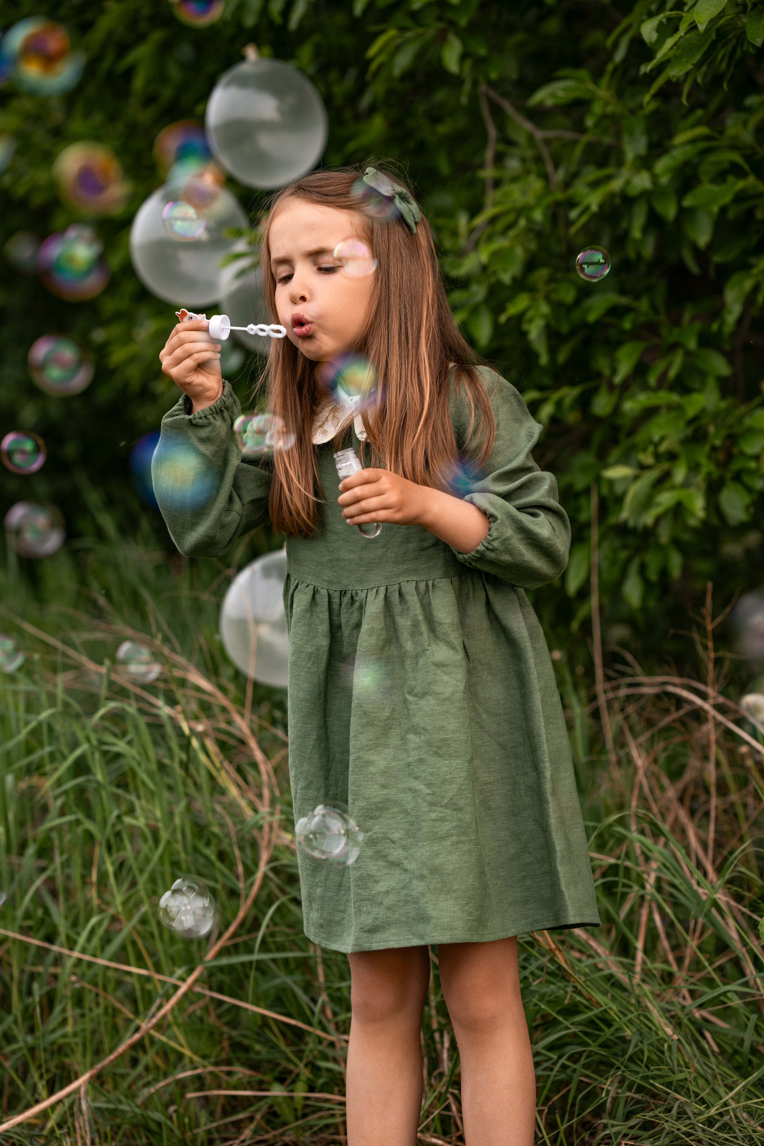 Ксюшенька, Кристиночка и Кирюшенька в поле. Семейный и портретный фотограф в Санкт-Петербурге Татьяна Гримоть