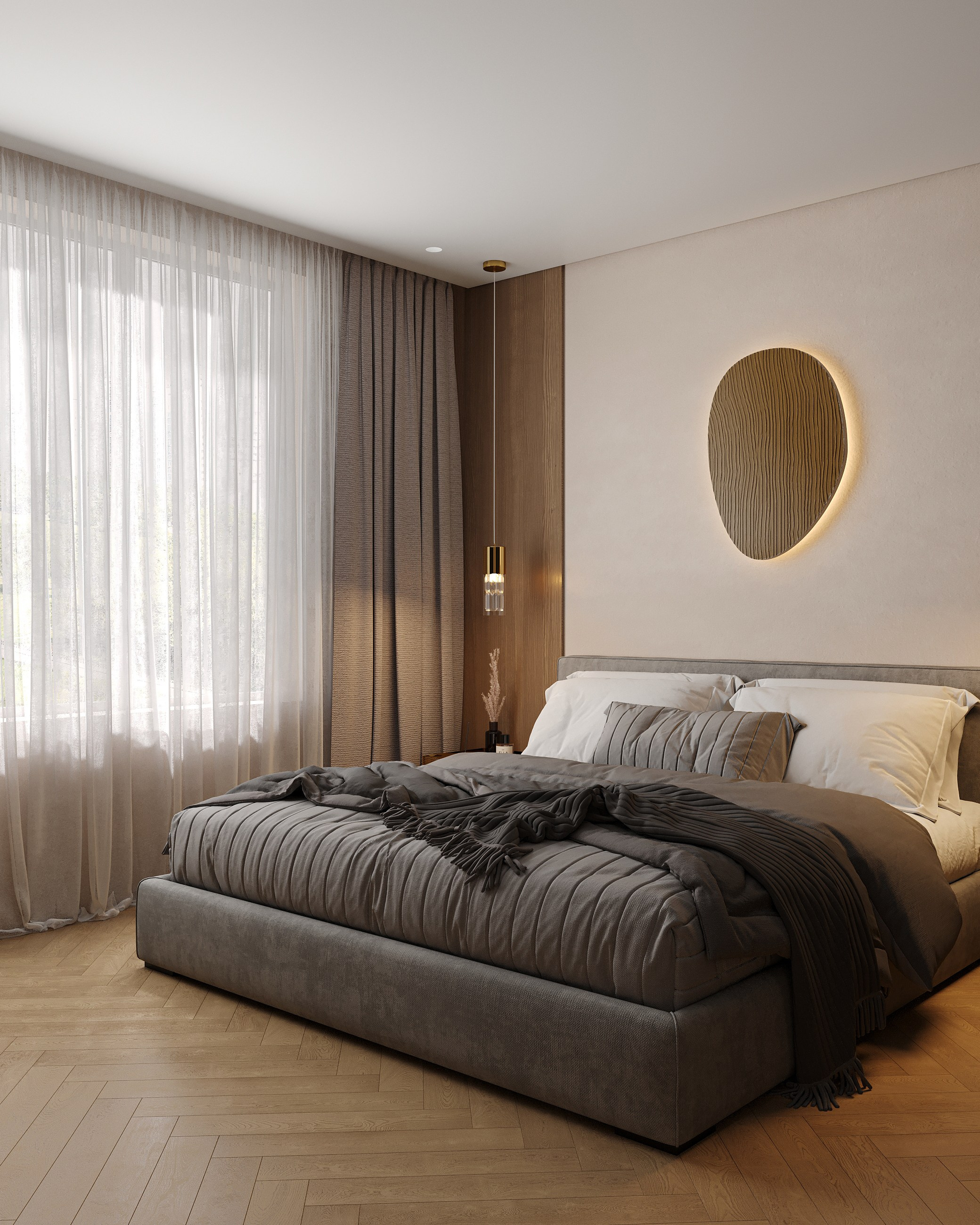 Спальня. 3D визуализатор интерьеров жилых и коммерческих помещений Полина Зотова