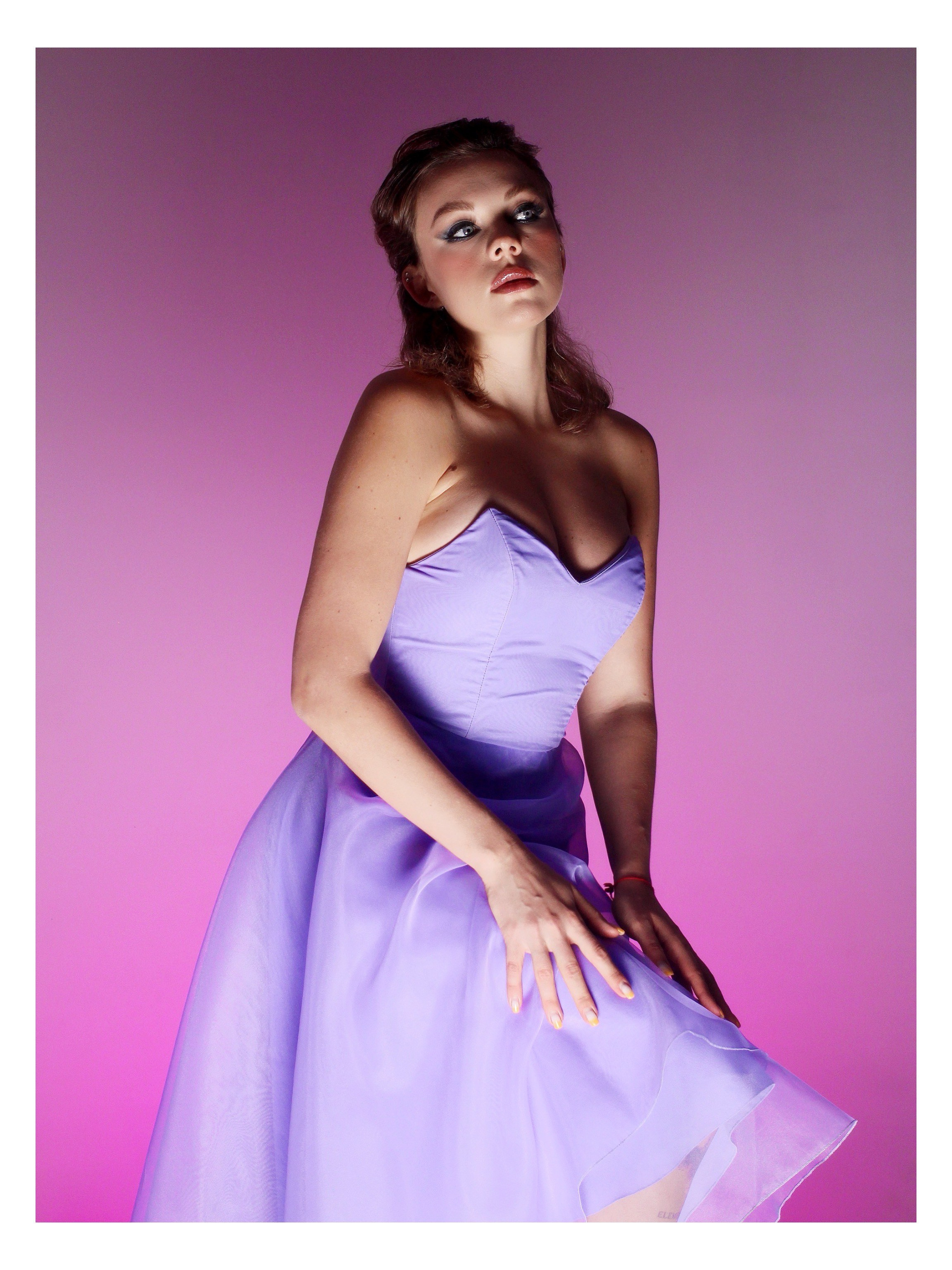 Лиана, съемка в сиудии. Photography Eva