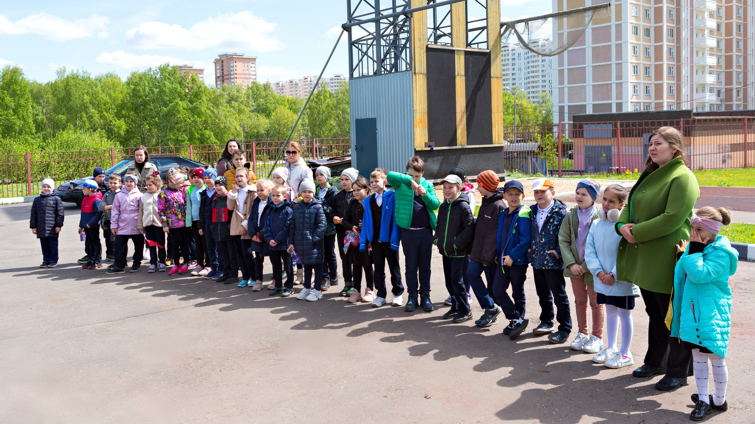 Экскурсия в пожарную часть г. Подольск. Выпускные альбомы и школьный фотограф в Подольске, Троицке, Щербинке, Москве и Московской области
