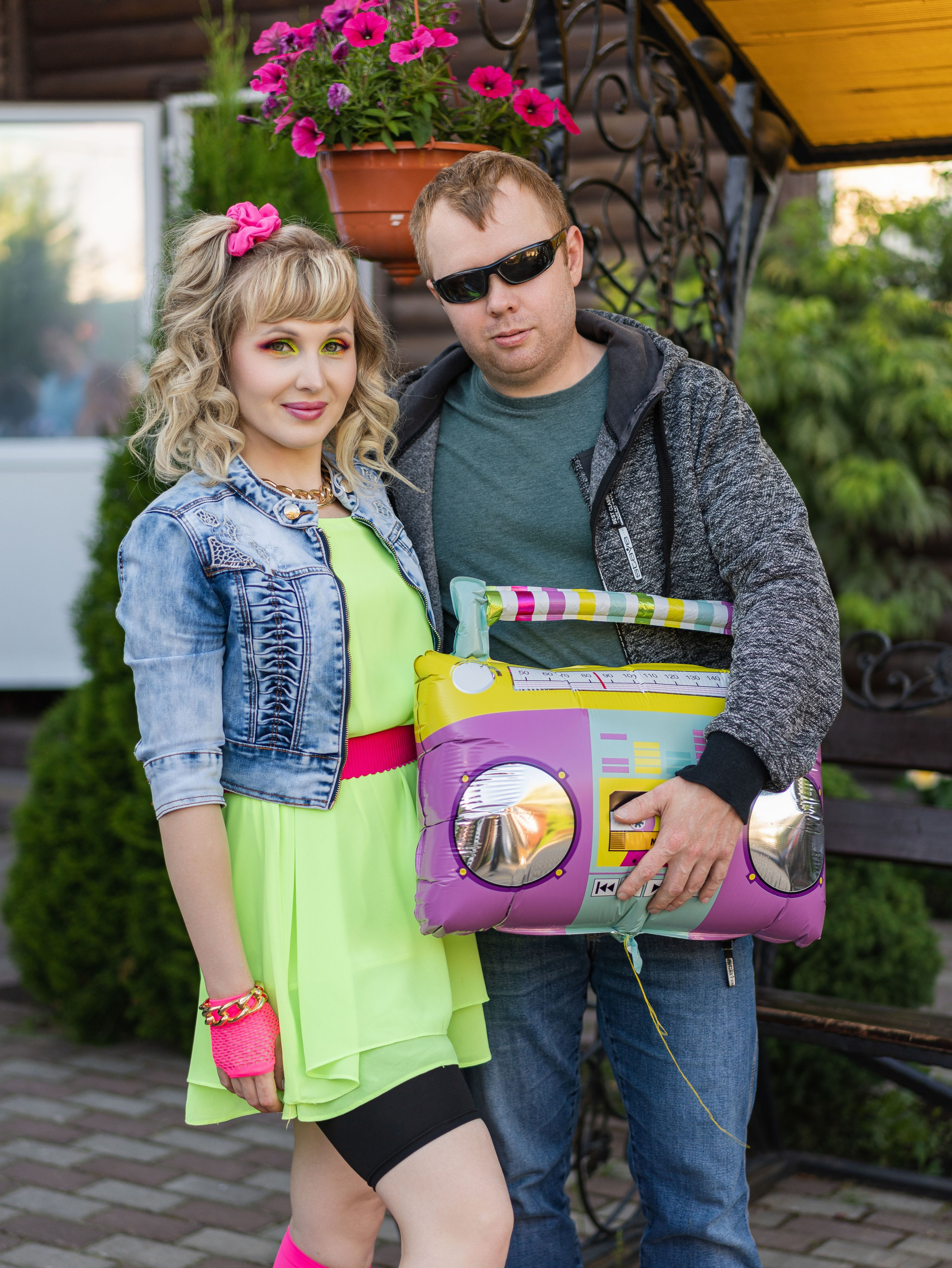 День рождения в стиле 90х. Фотограф Москва