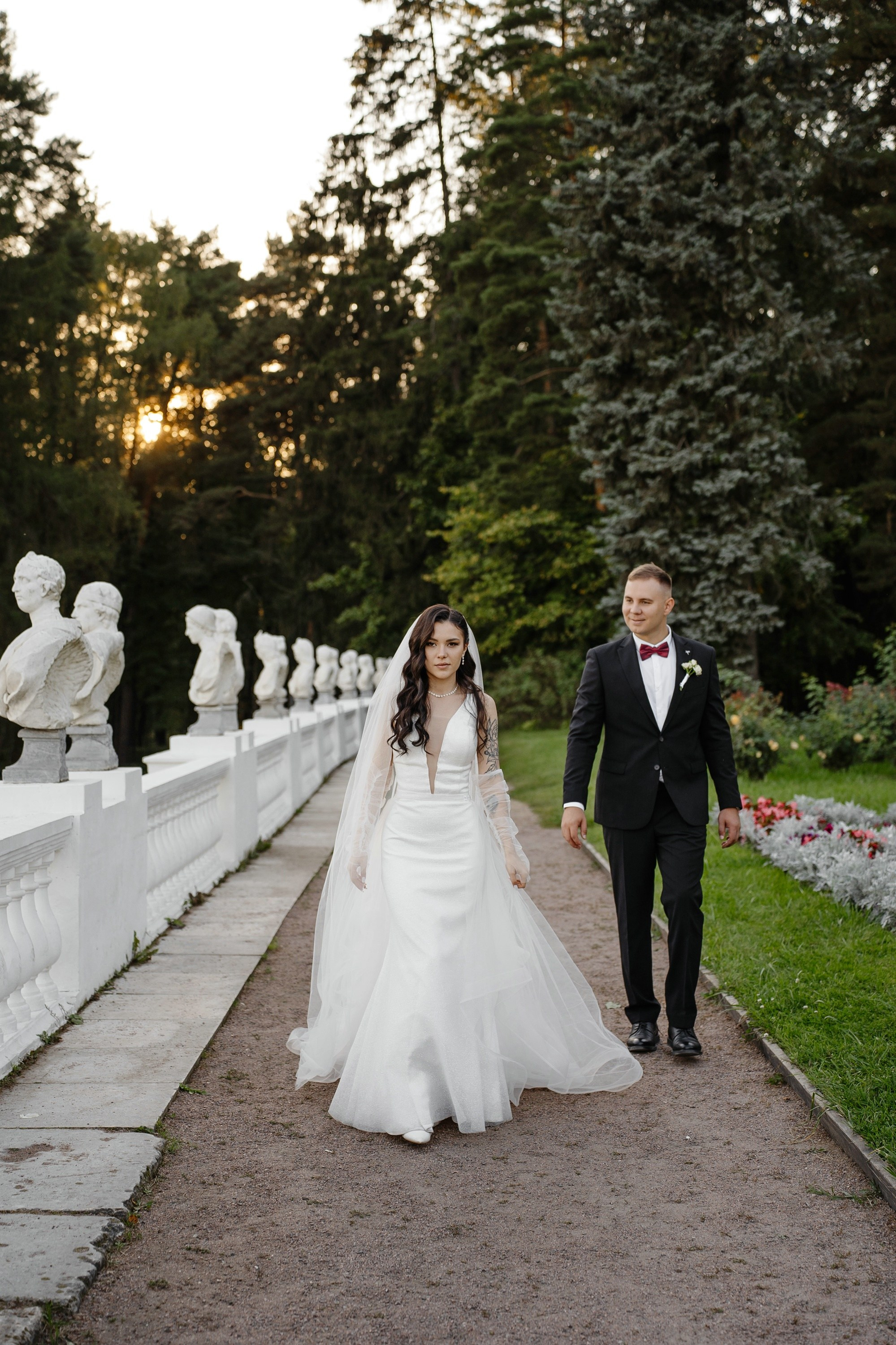 Свадьба в усадьбе Архангельское. Свадебный и семейный фотограф в Москве Светлана Зоткина